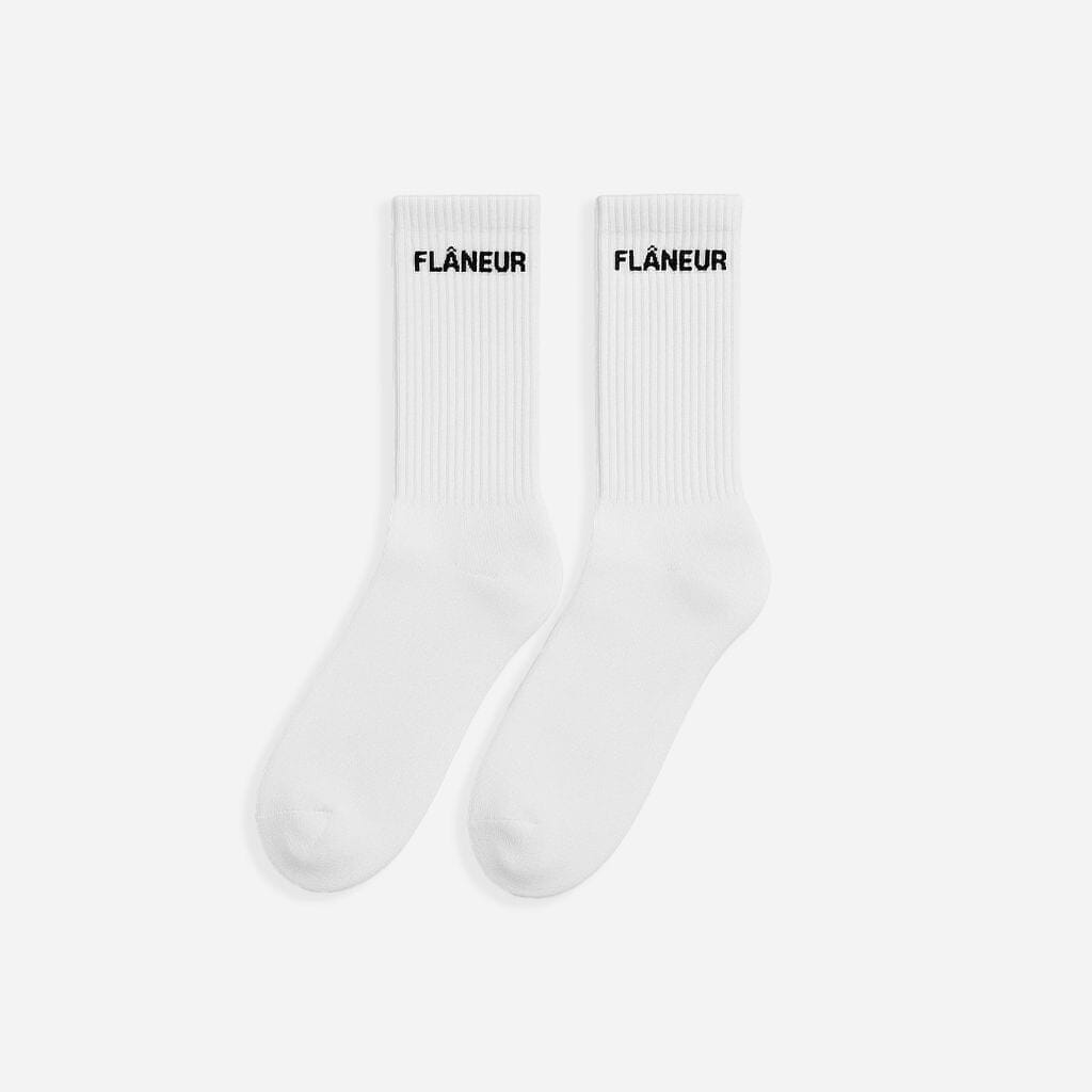 Logo Socks | White
