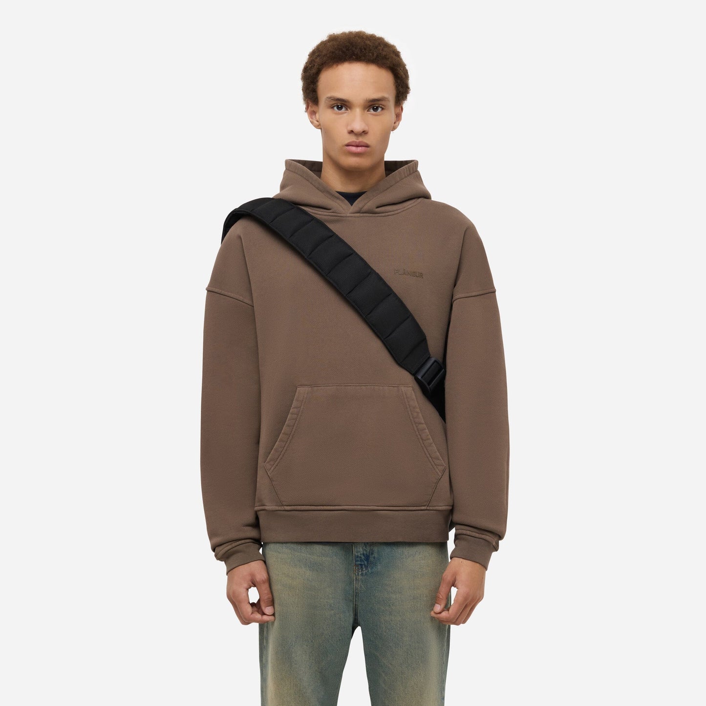 Badge Envelope Bag | Black