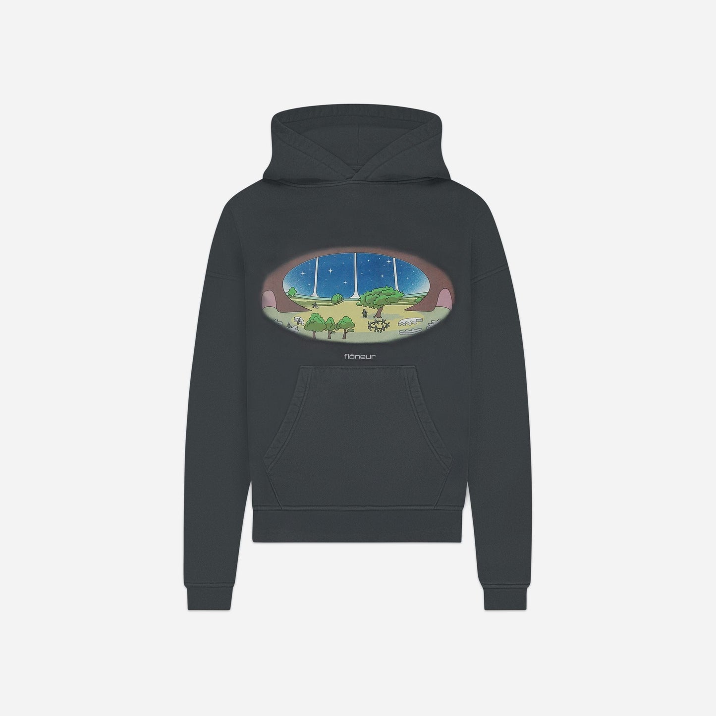 Stardome Hoodie (500GSM) | Black