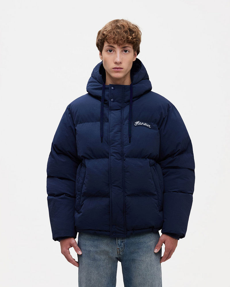 Signature Puffer Jacket | Navy