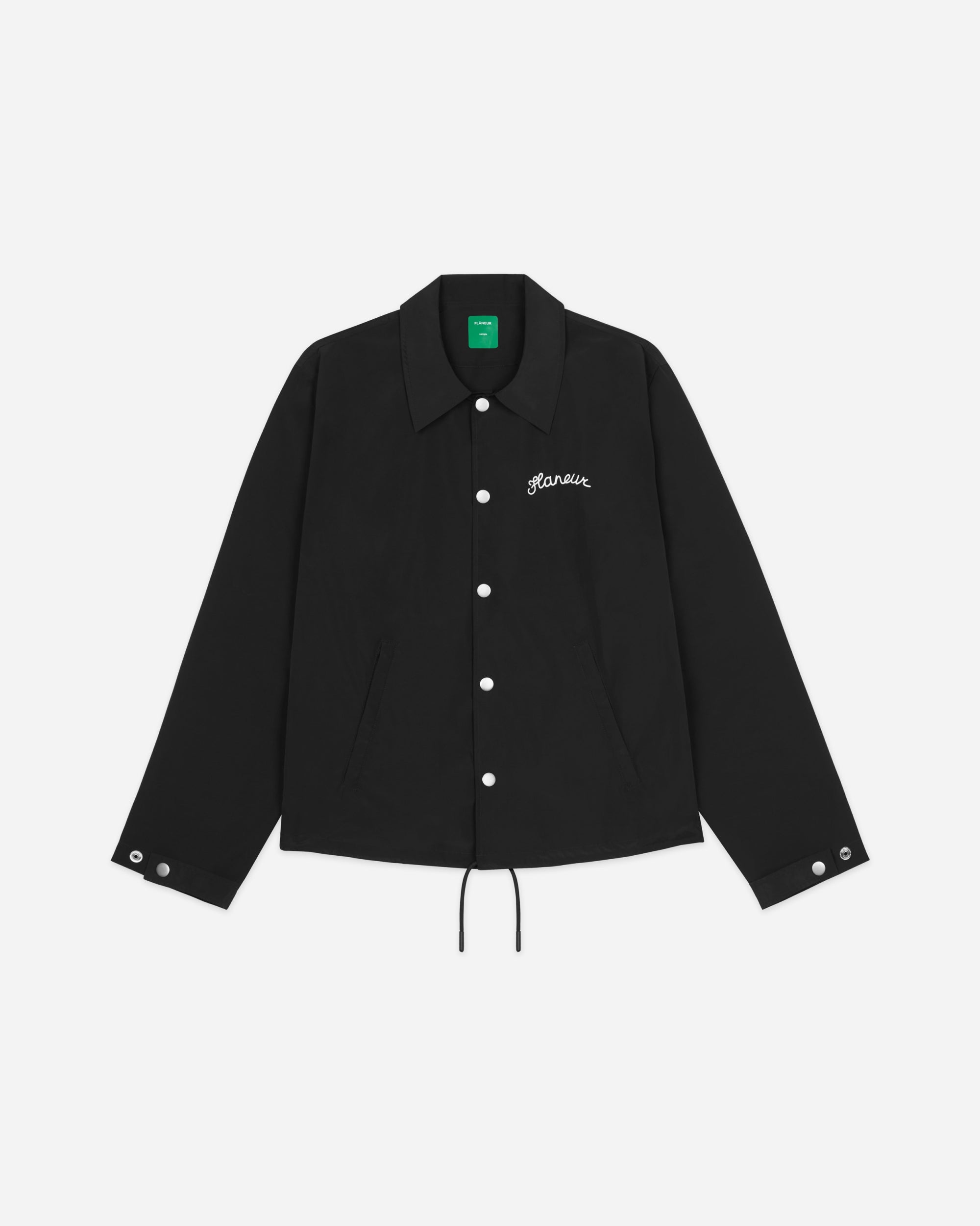 Signature Coach Jacket | Black – FLÂNEUR