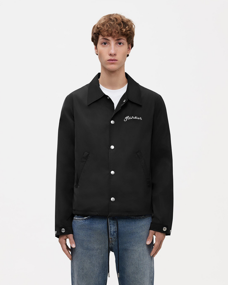 Signature Coach Jacket | Zwart