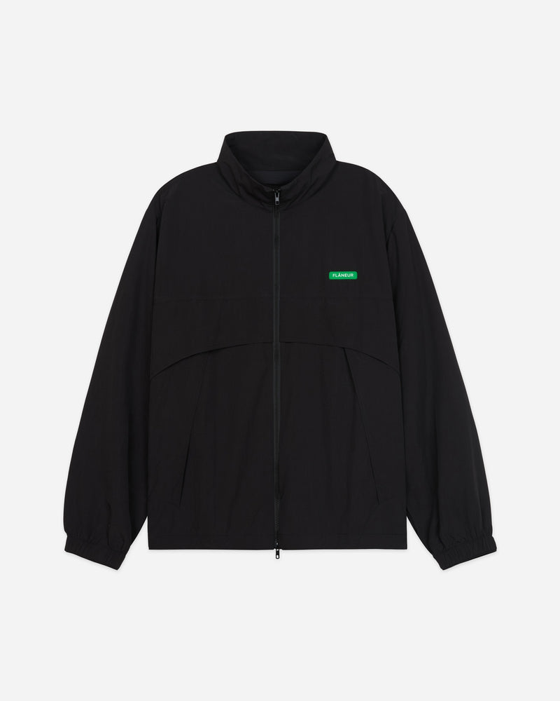 Badge Track Jacket | Black