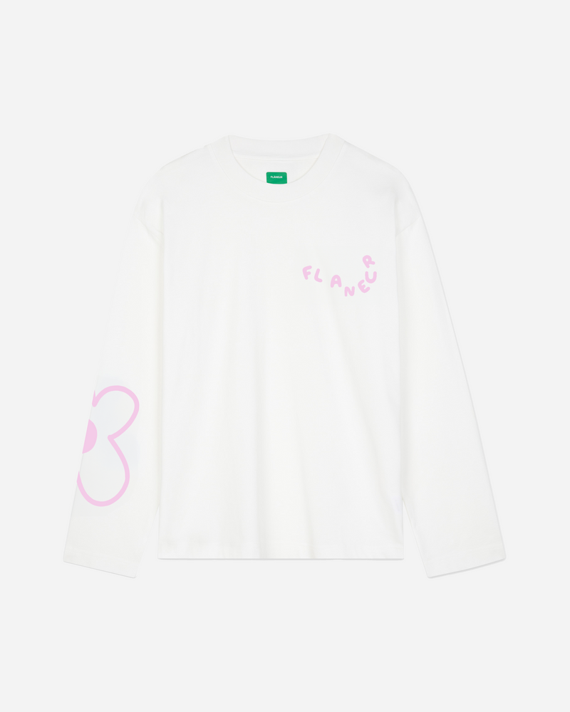 Blossom Long Sleeve | White