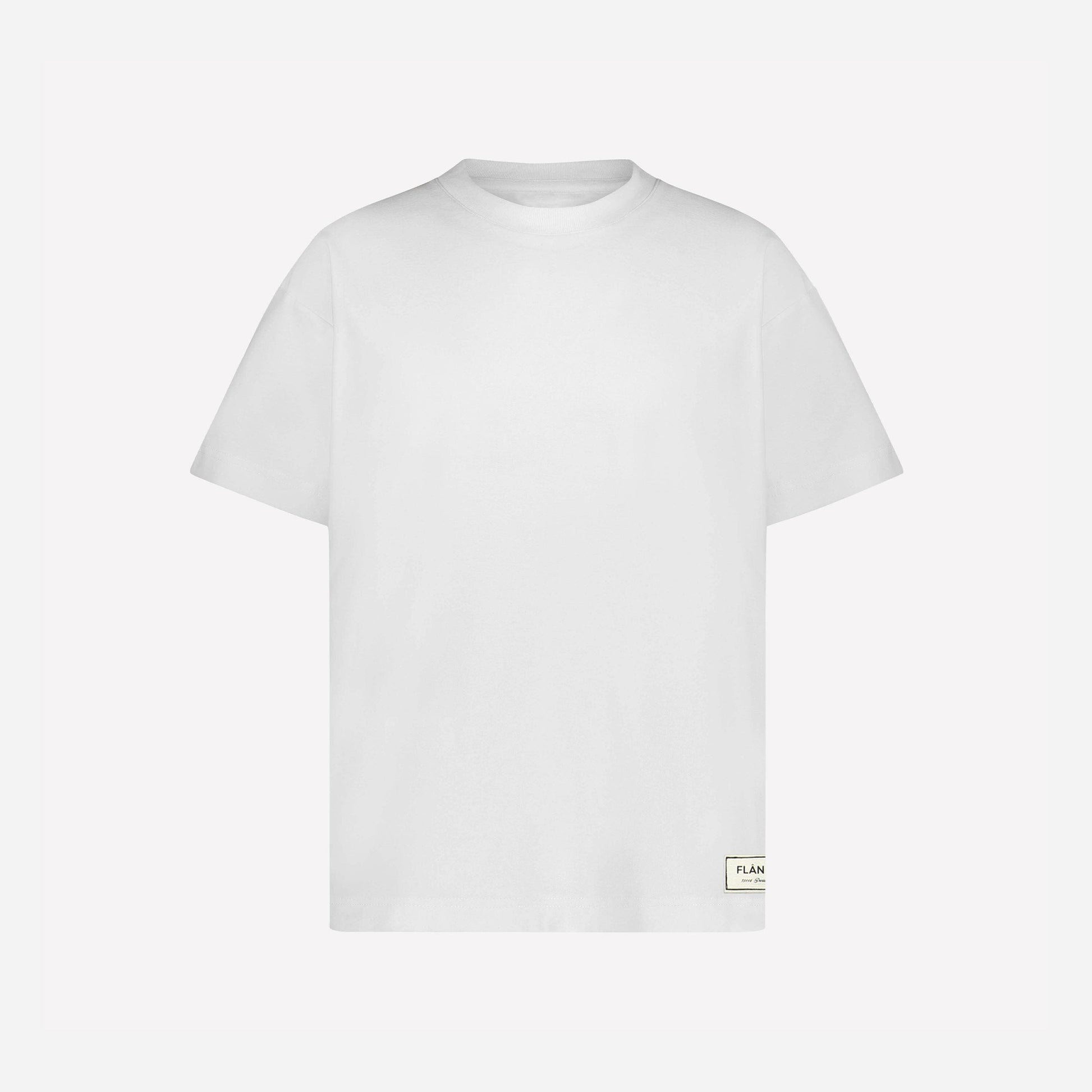 Atelier T-Shirt Bottom Emblem | White