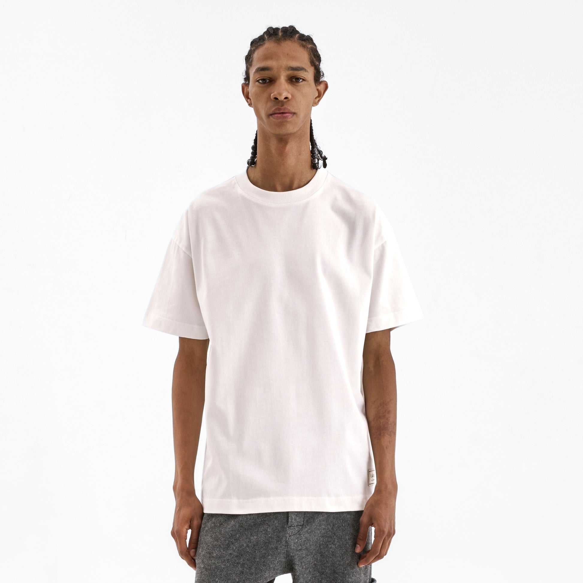 Atelier T-Shirt Bottom Emblem | White