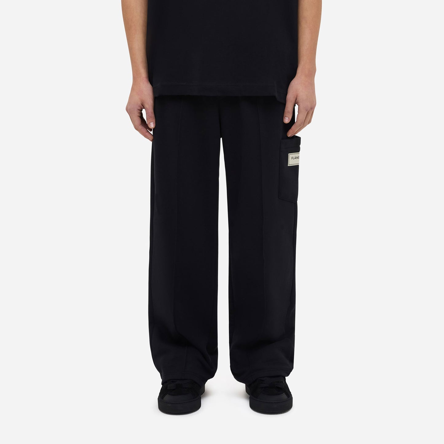 Atelier Tailored Casual Trousers | Black