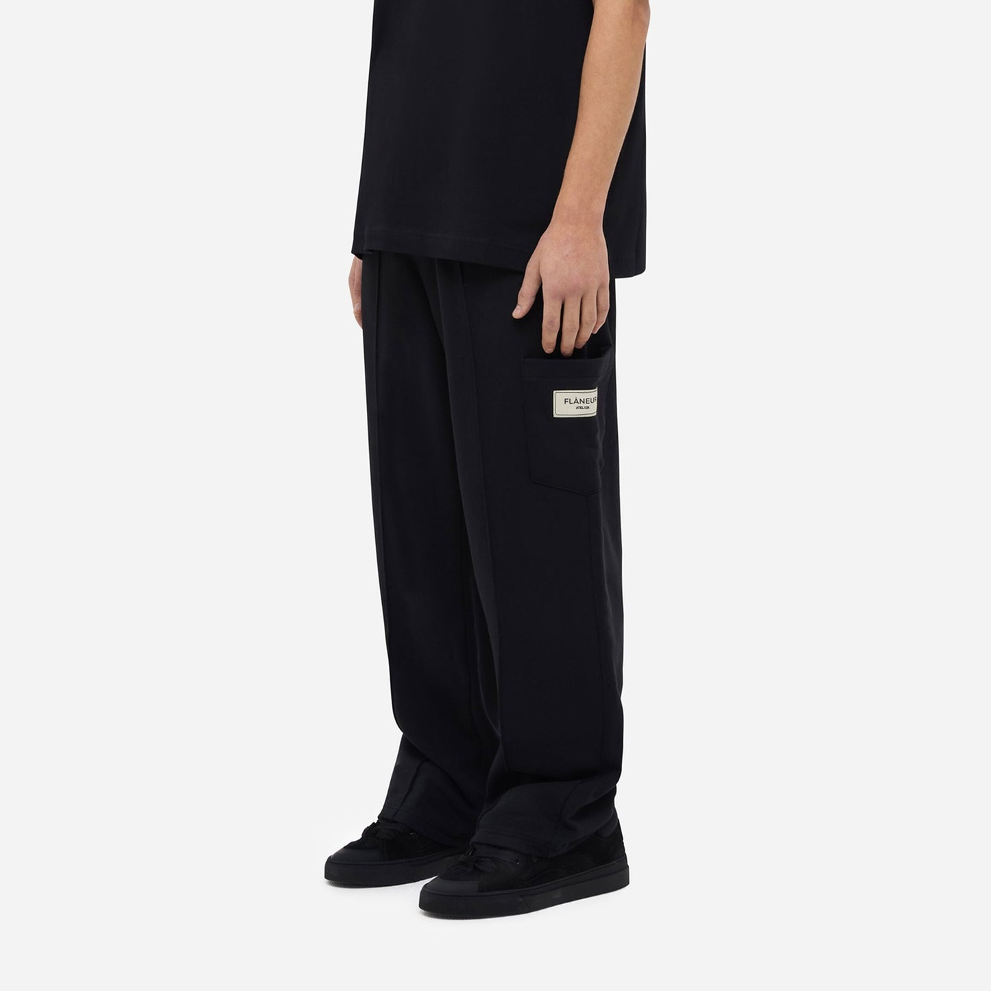 Atelier Tailored Casual Trousers | Black