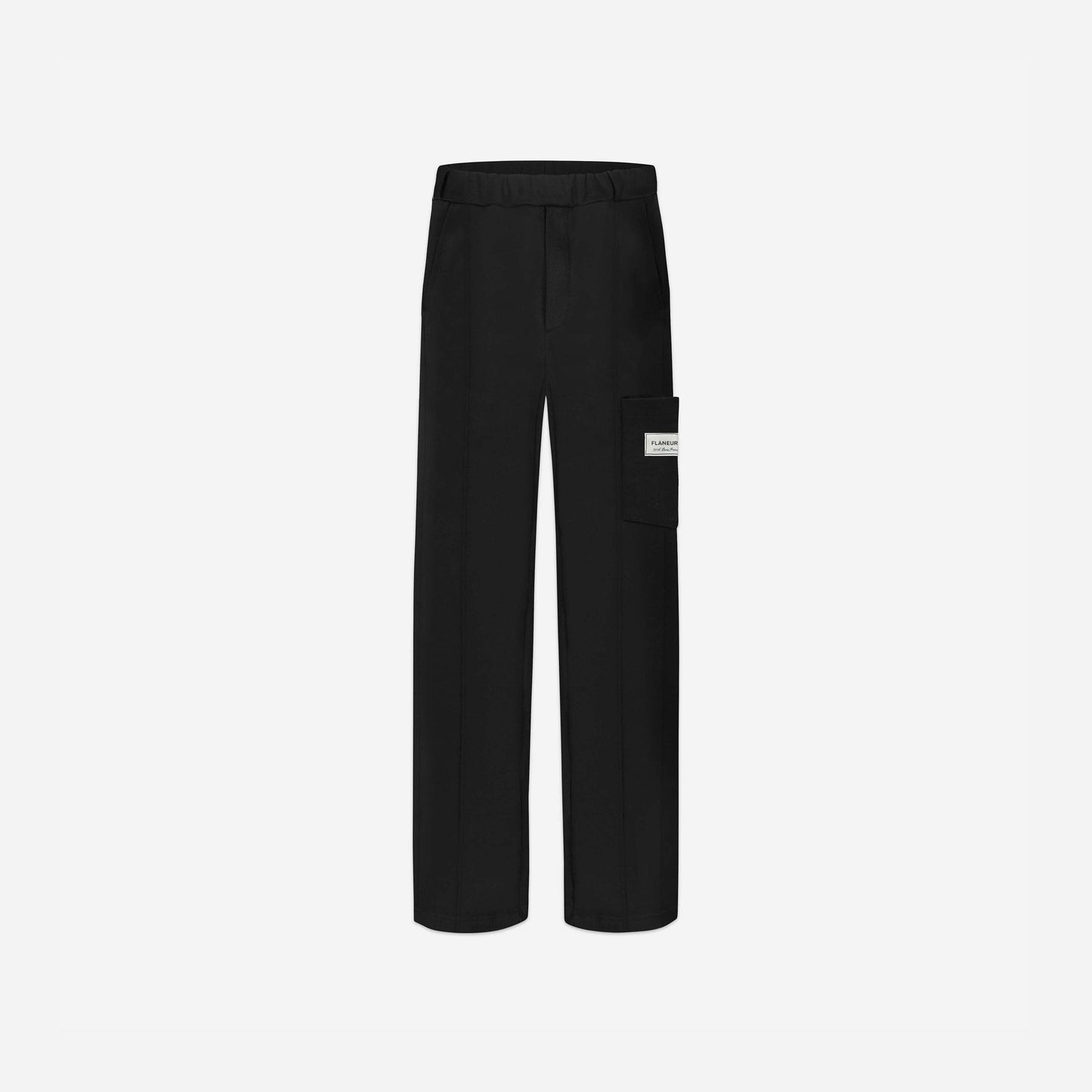 Atelier Tailored Terry Cotton Trousers | Black