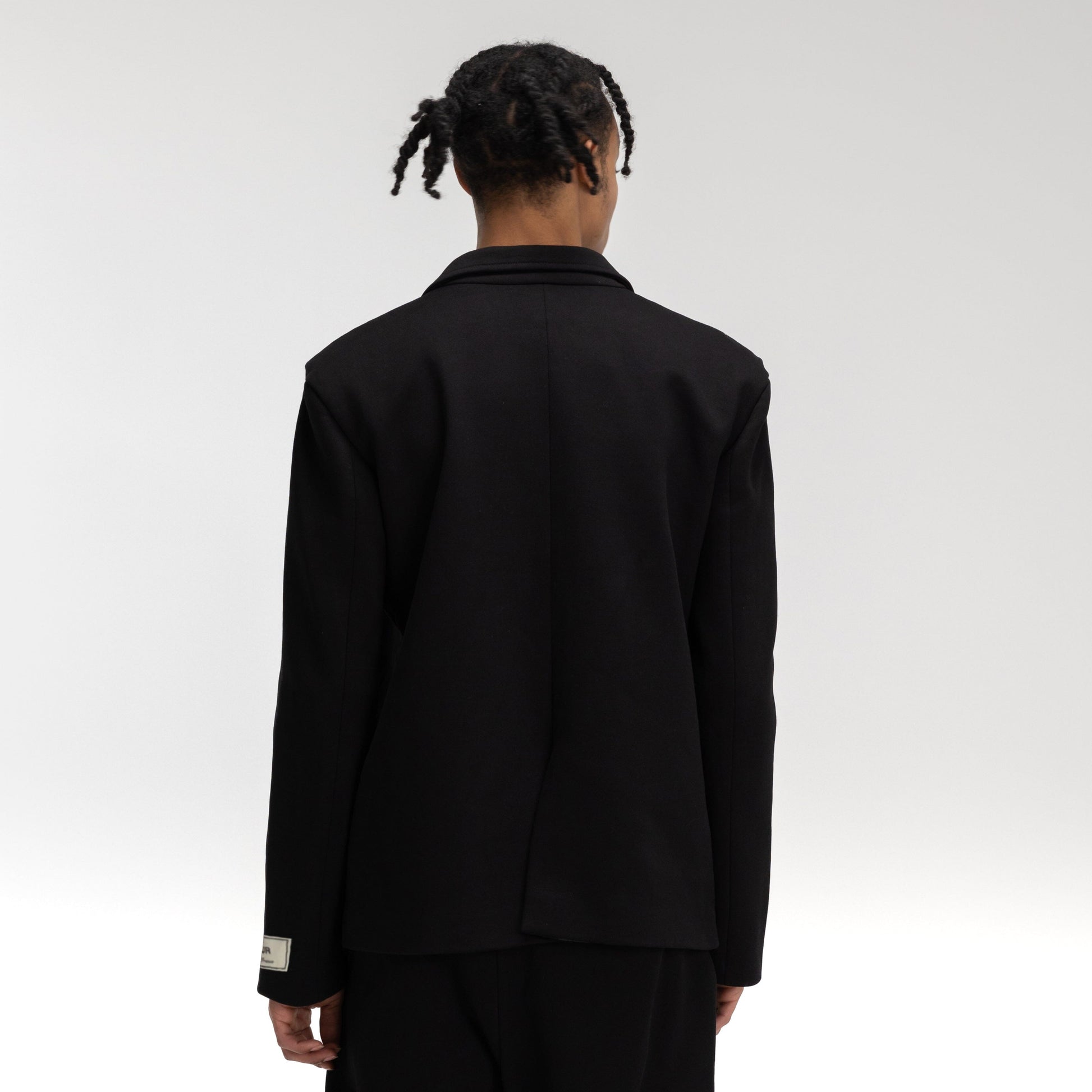 Atelier Terry Cotton Blazer | Black