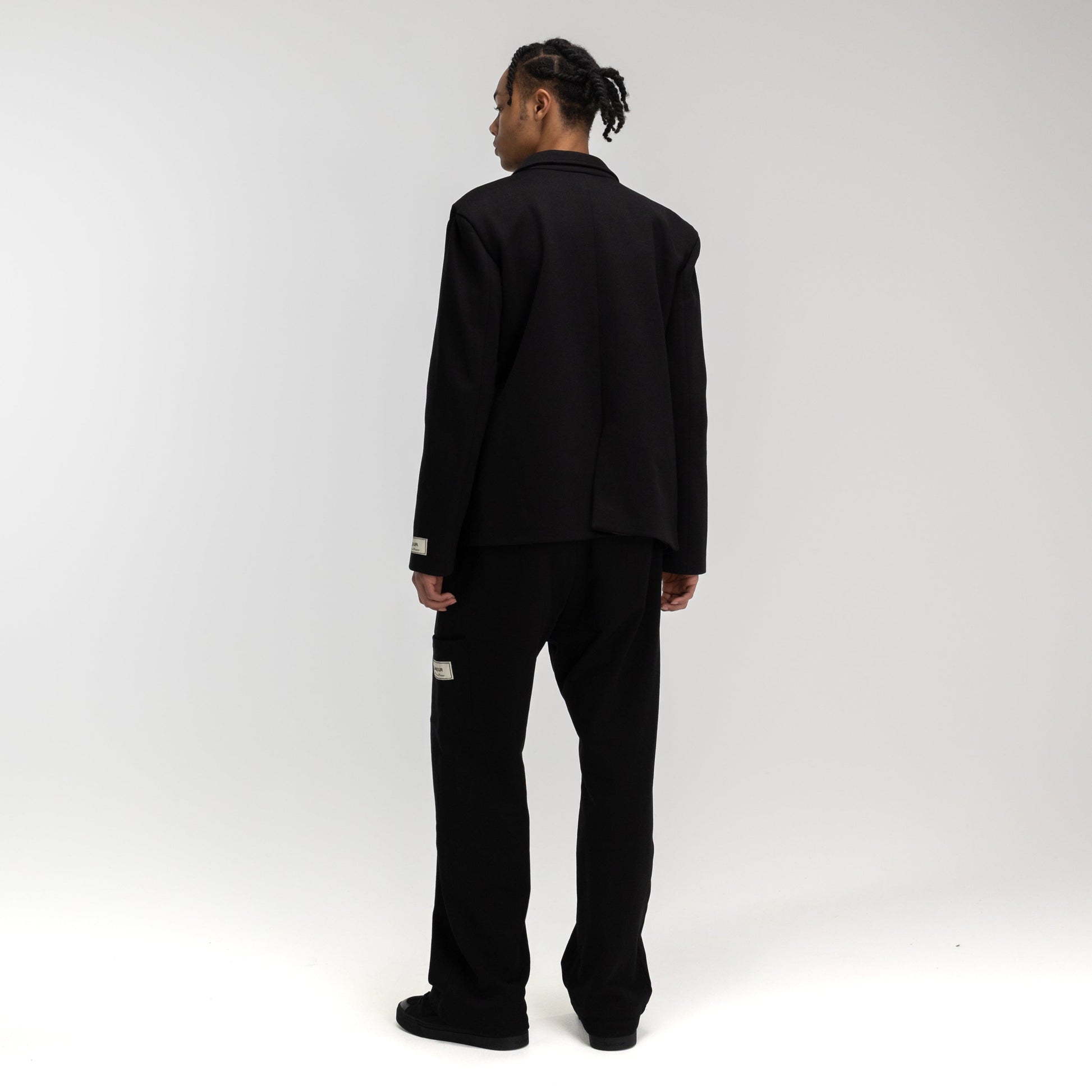 Atelier Terry Cotton Blazer | Black