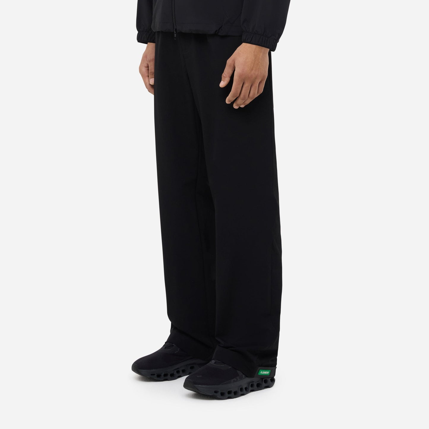 Badge Formal Tech Pant | Black