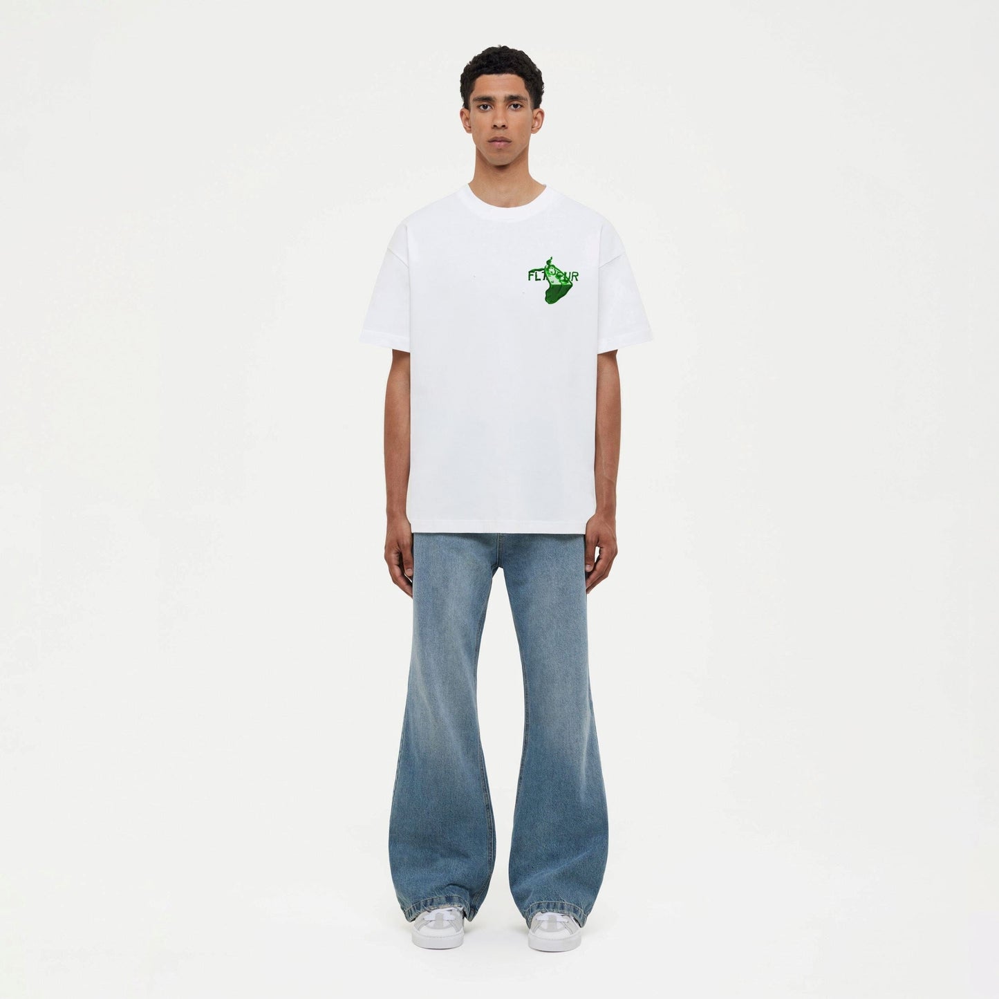Bending Time T-Shirt | White