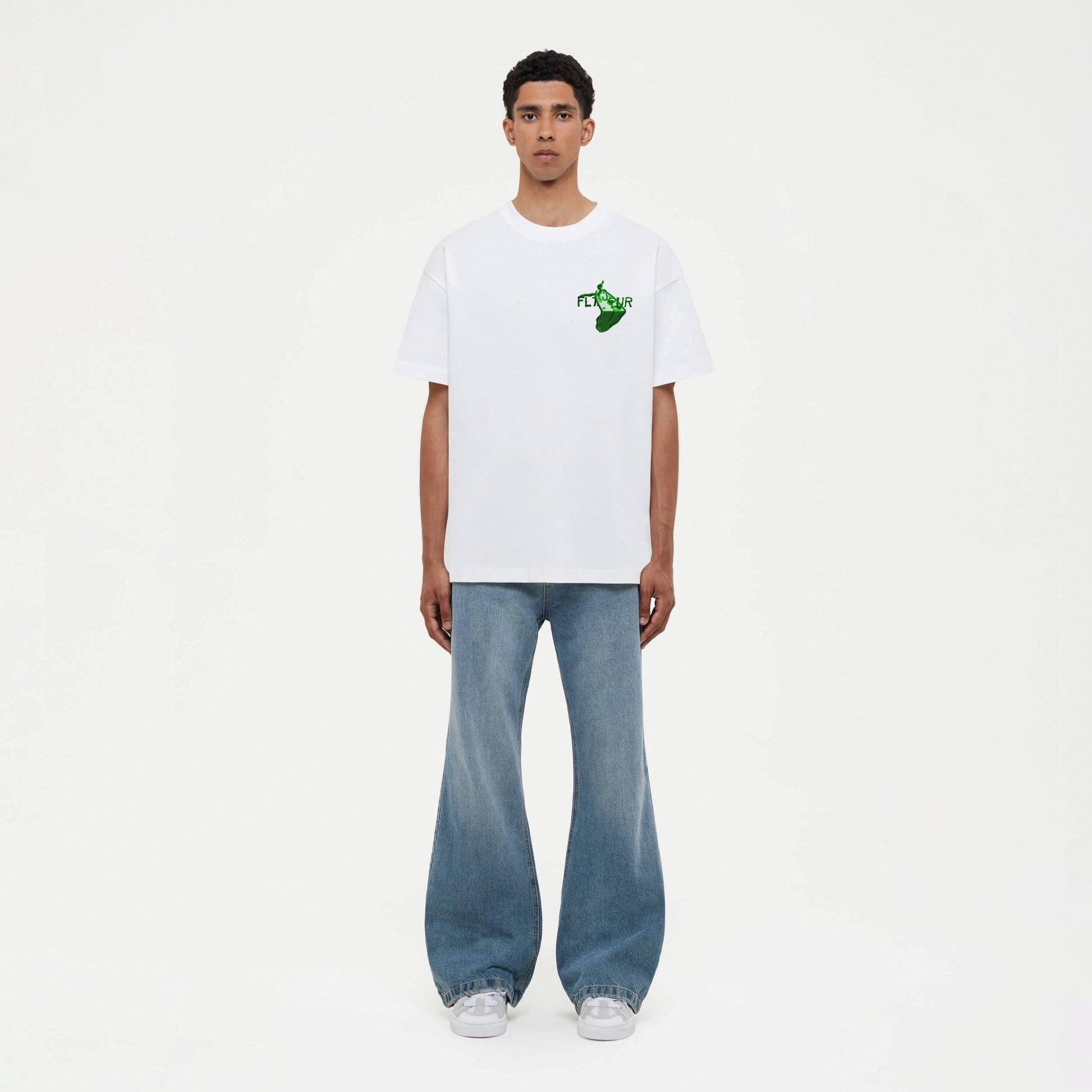 Bending Time T-Shirt | White