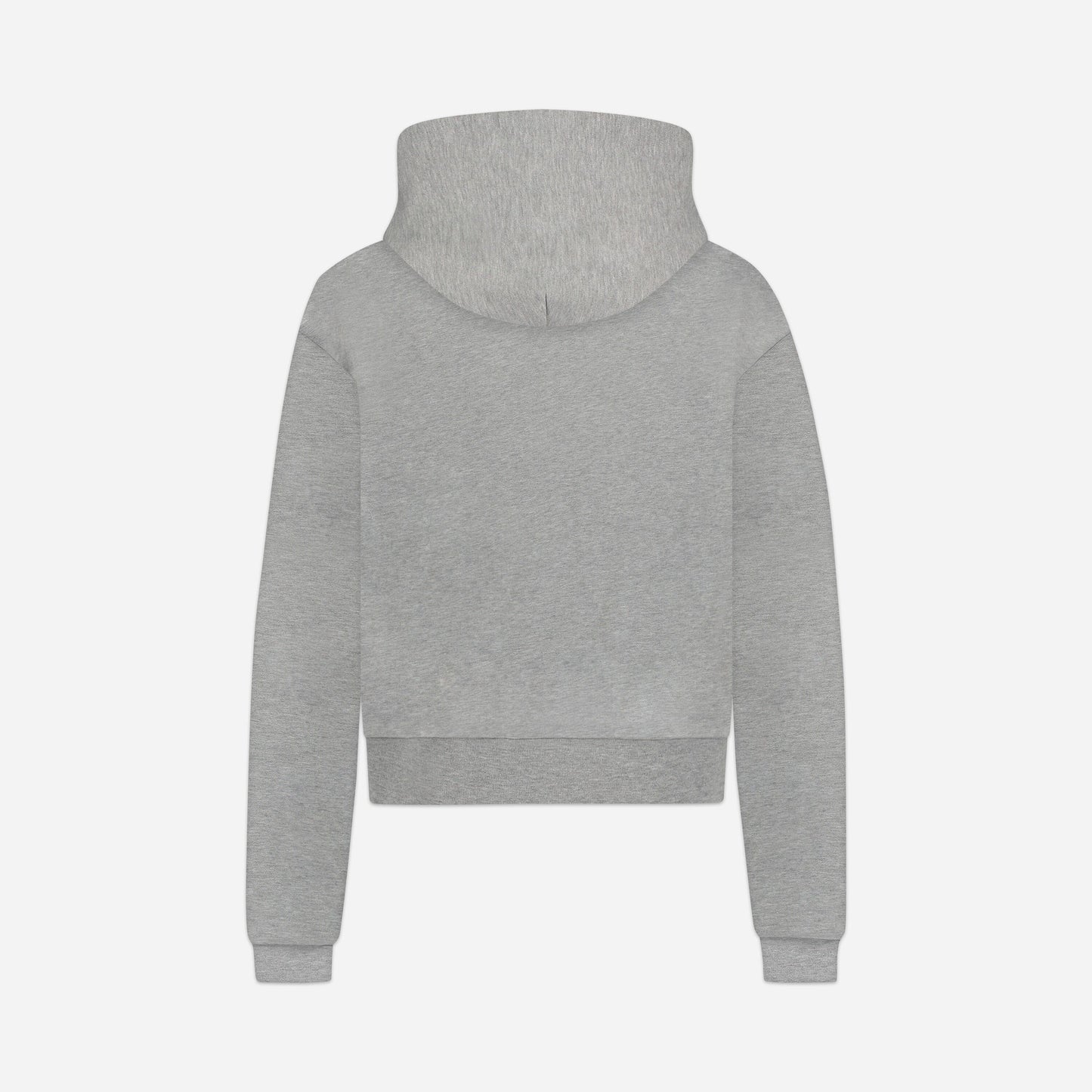 Blossom Patches Zip-Up Hoodie | Heather Grey