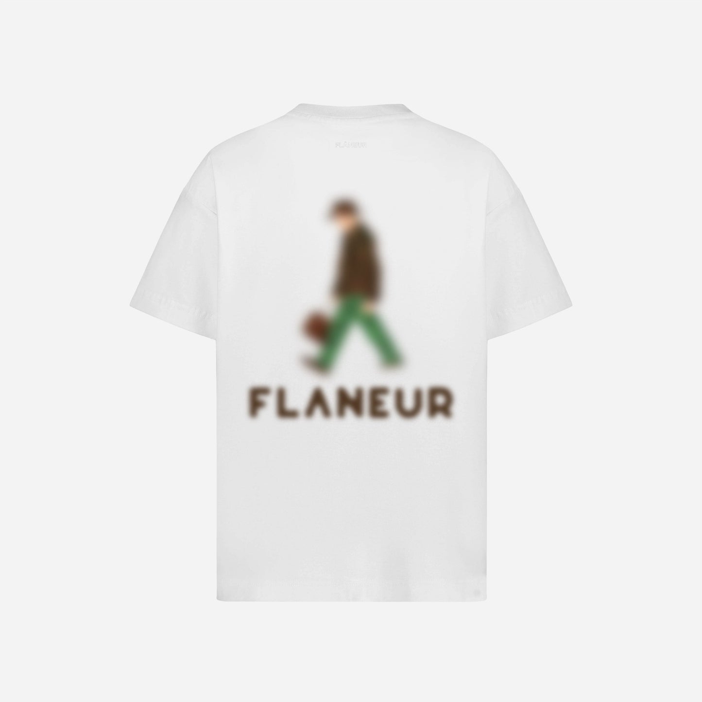 Blurred Stroller T-Shirt | White