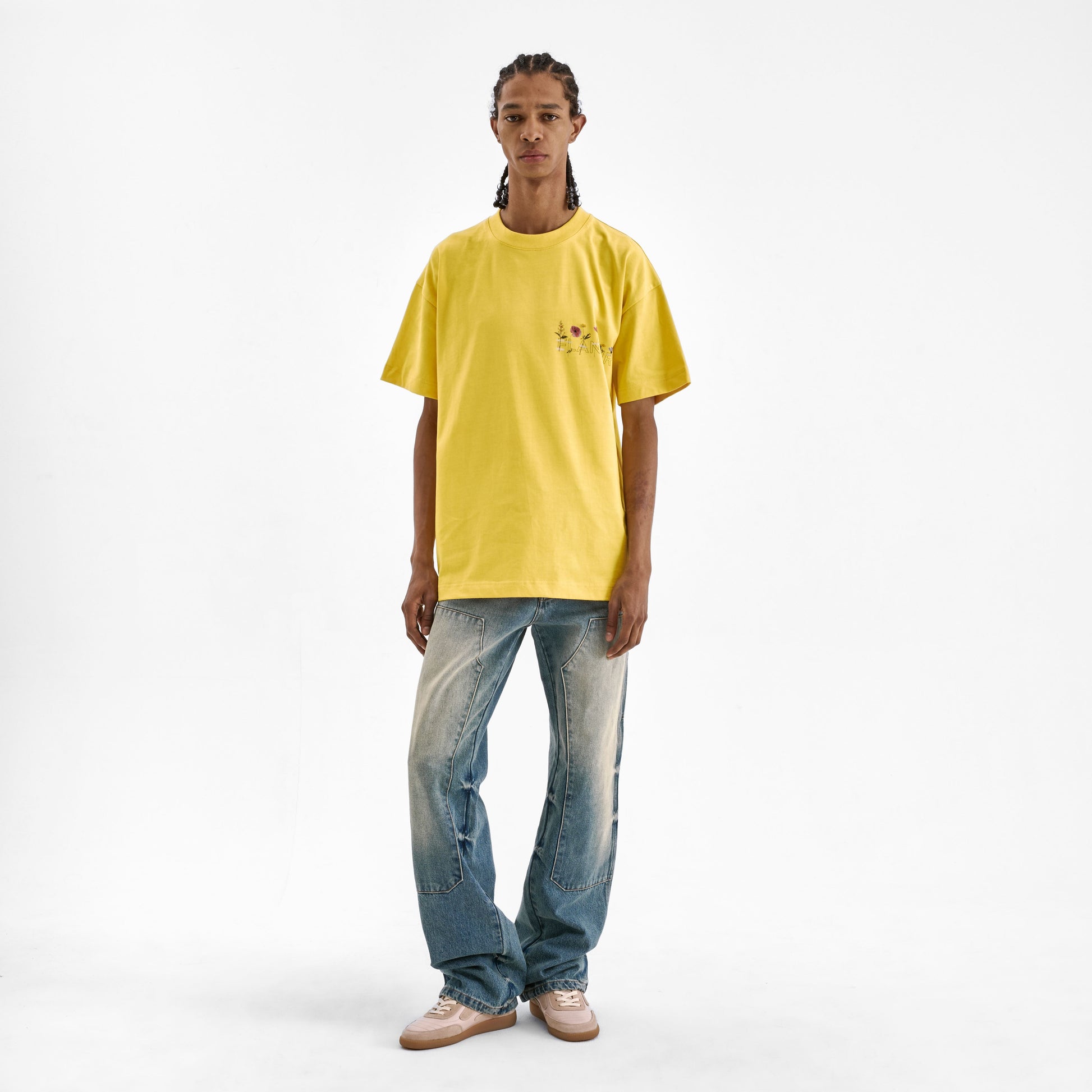 Botanical T-Shirt Yellow