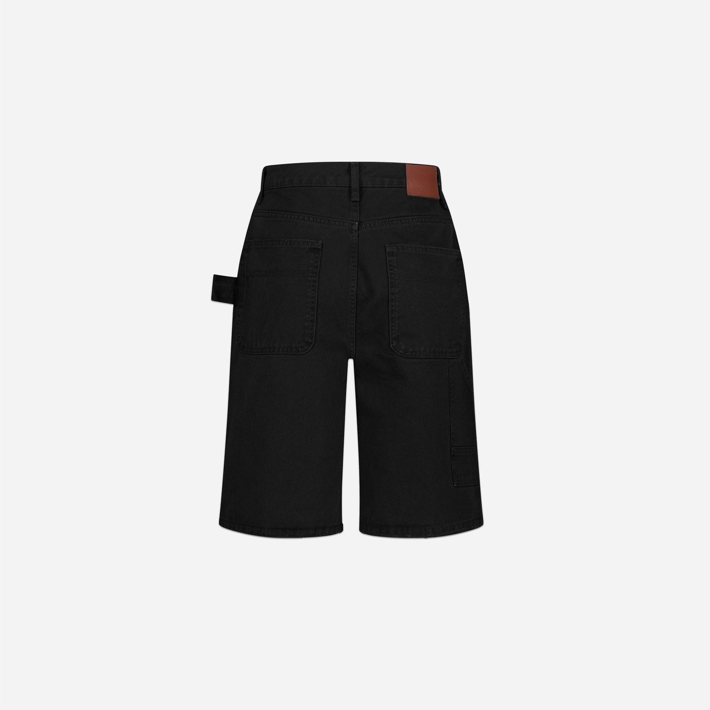 Carpenter Short Jeans | Black
