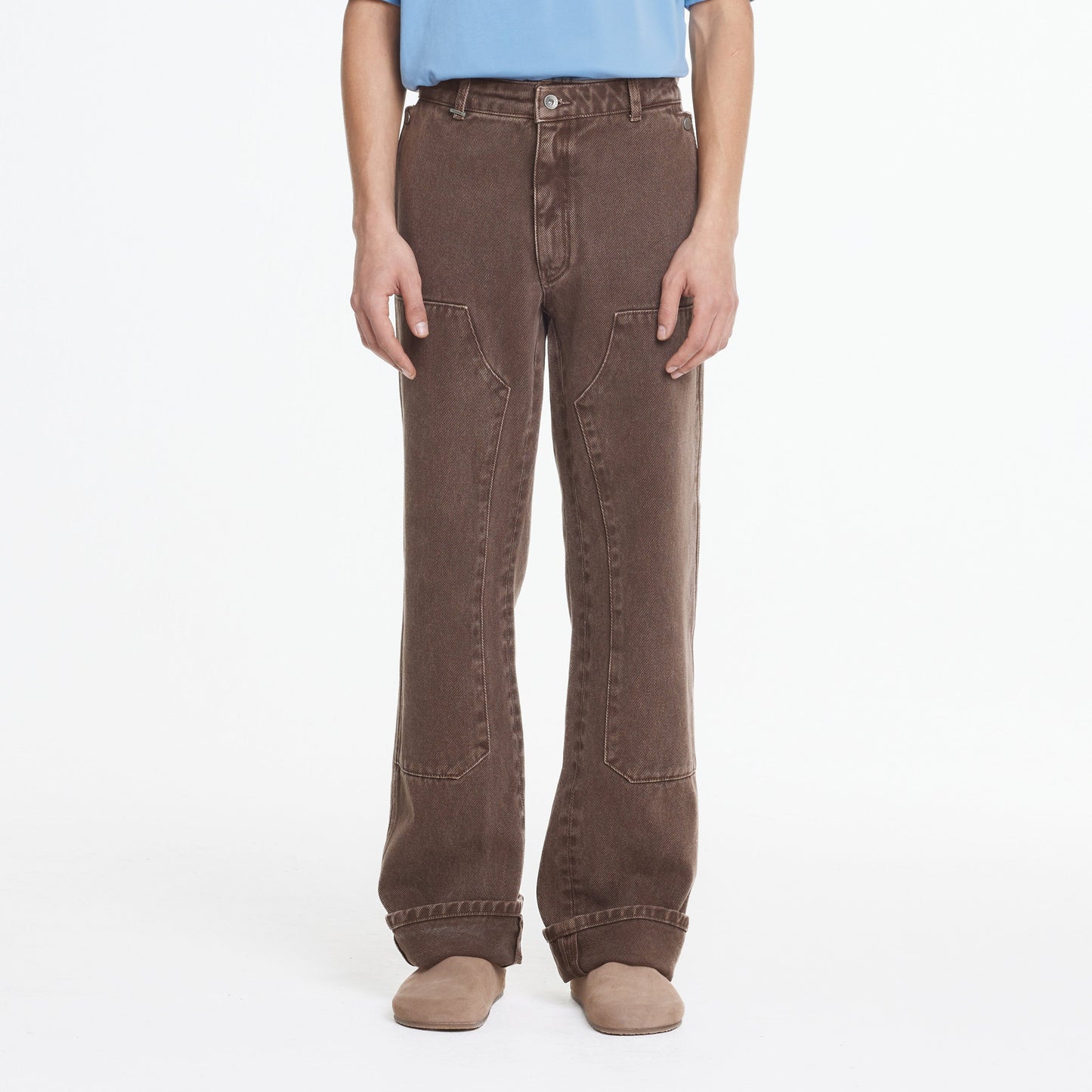 Carpenter Straight Jeans | Brown