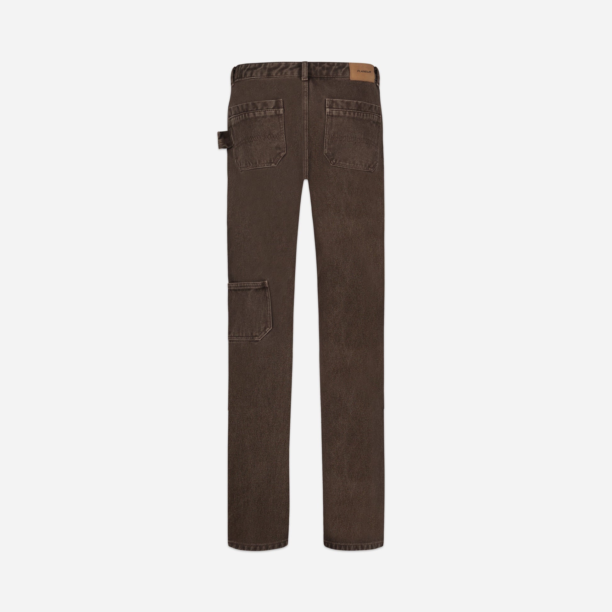 Carpenter Straight Jeans | Brown