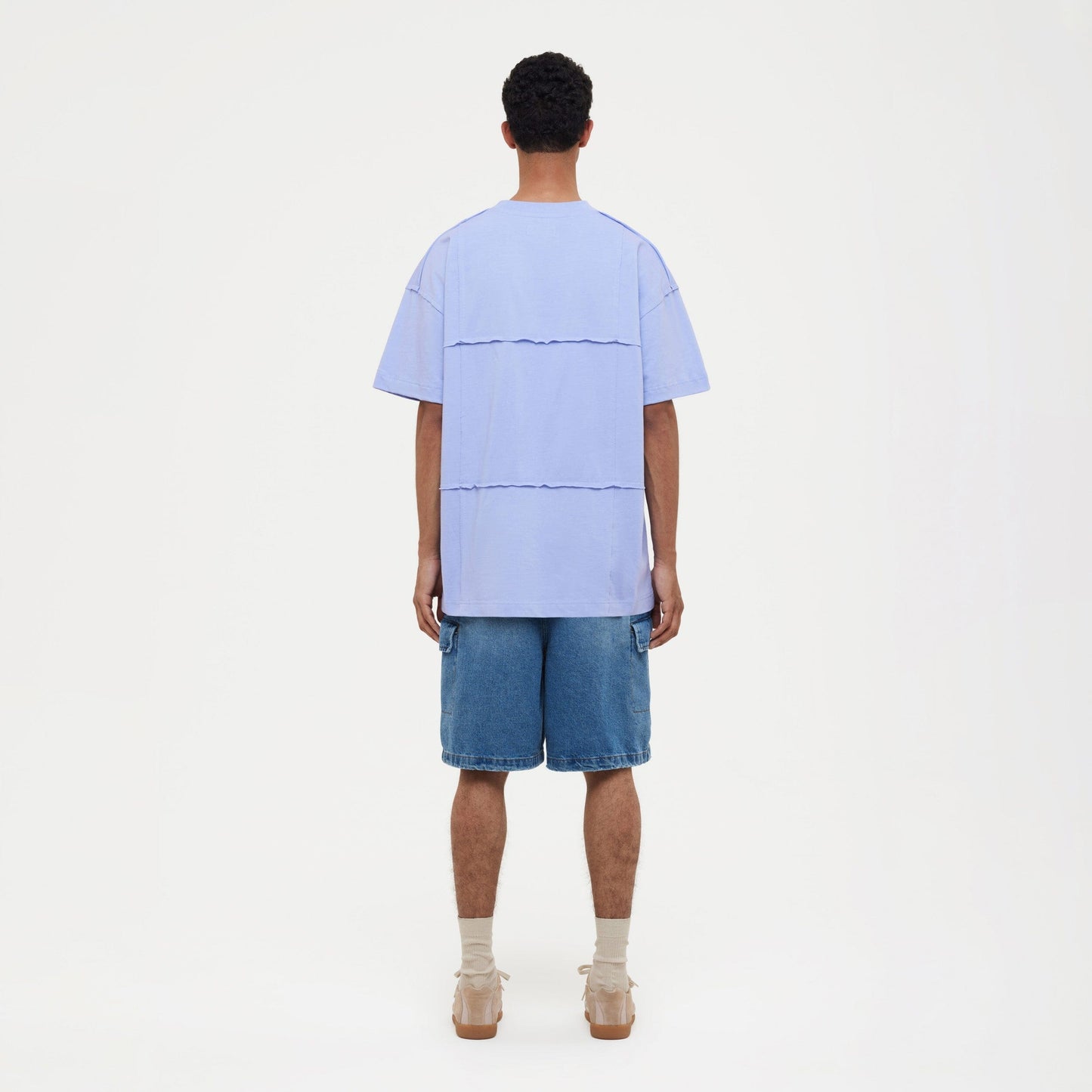 Cut & Sew T-Shirt | Purple