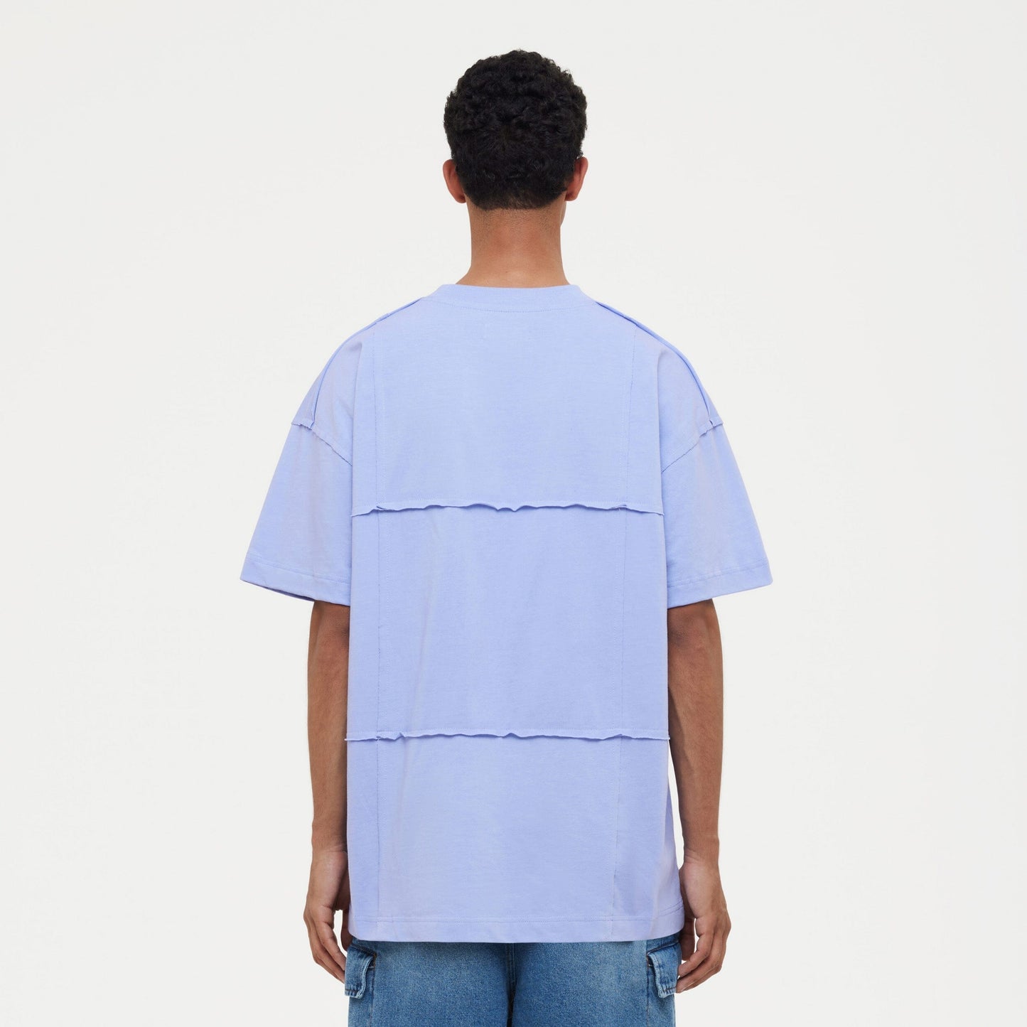 Cut & Sew T-Shirt | Purple