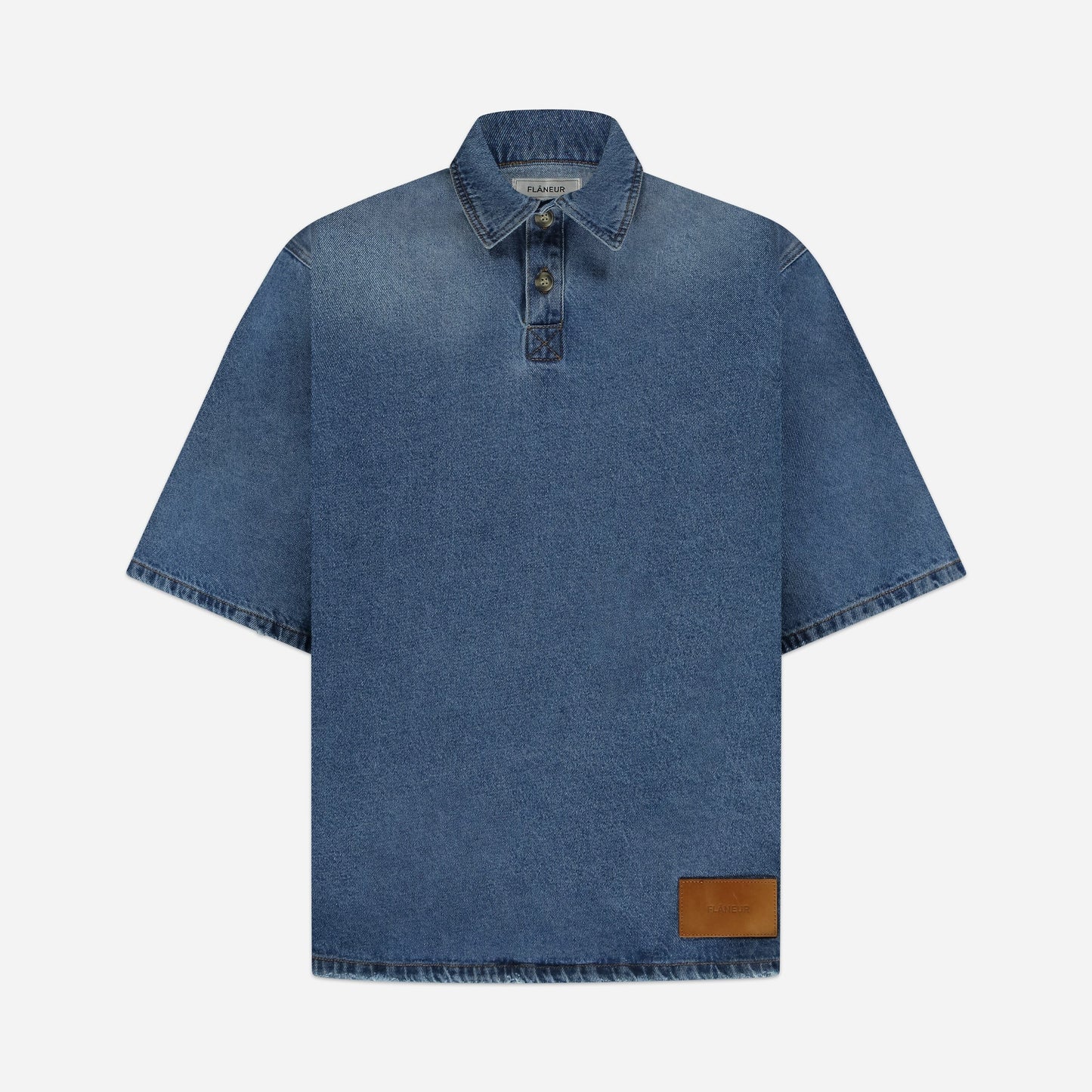 Denim Over Shirt | Blue