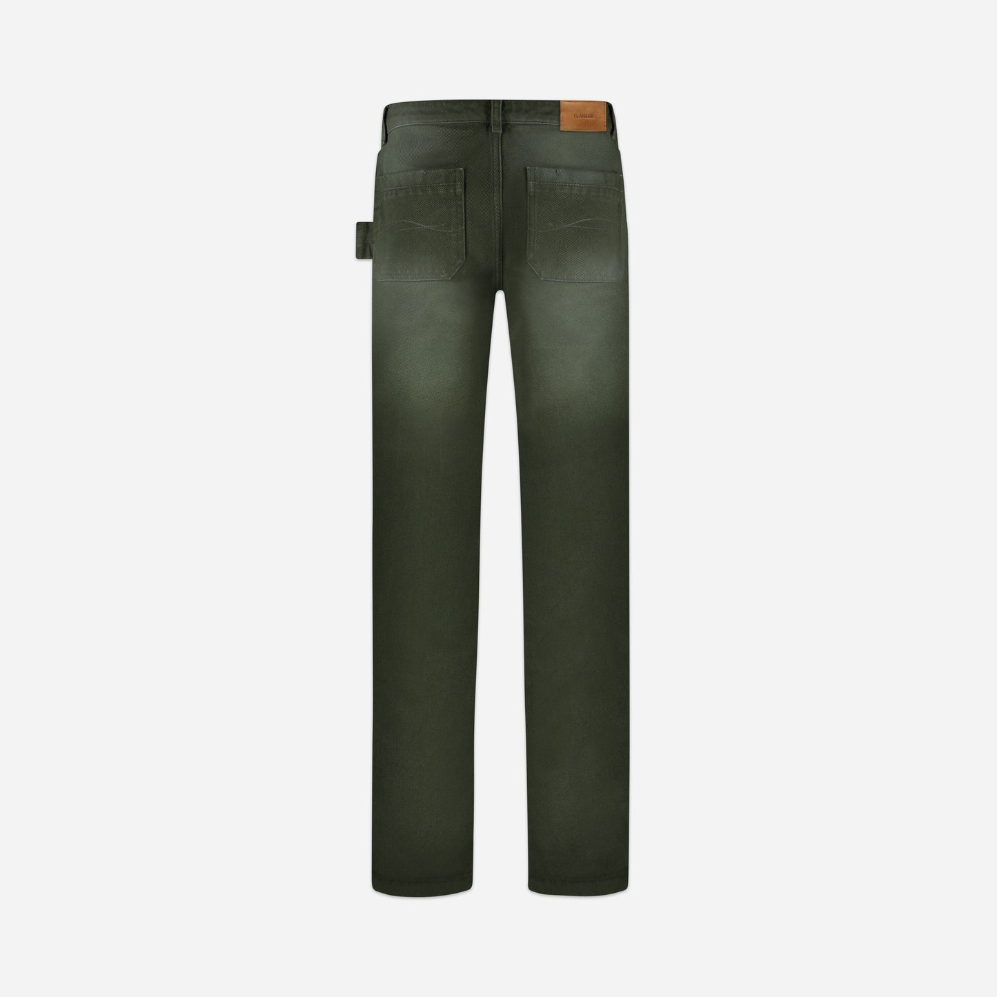Denim Worker Pants | Olive