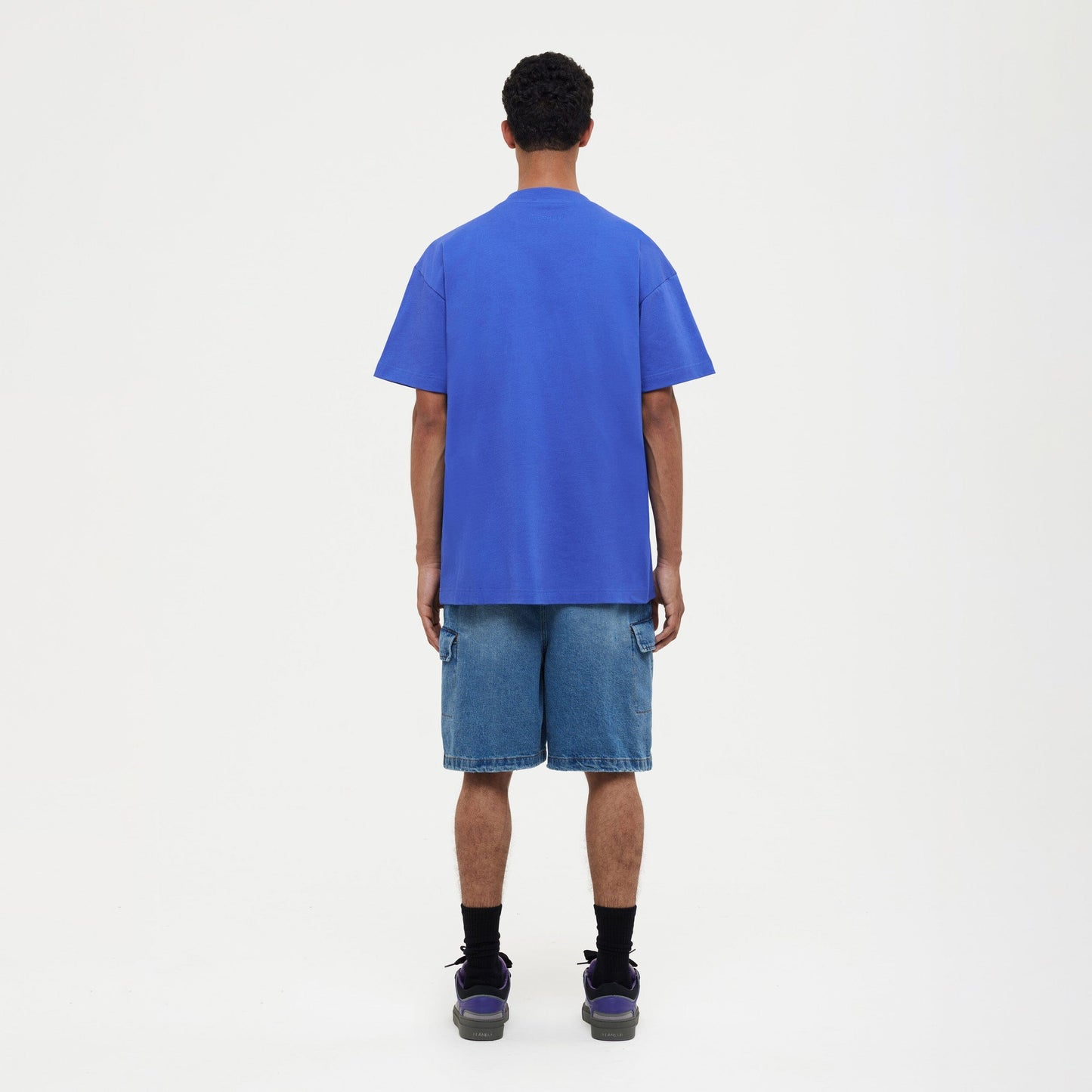 Embossed Logo T-Shirt | Purple