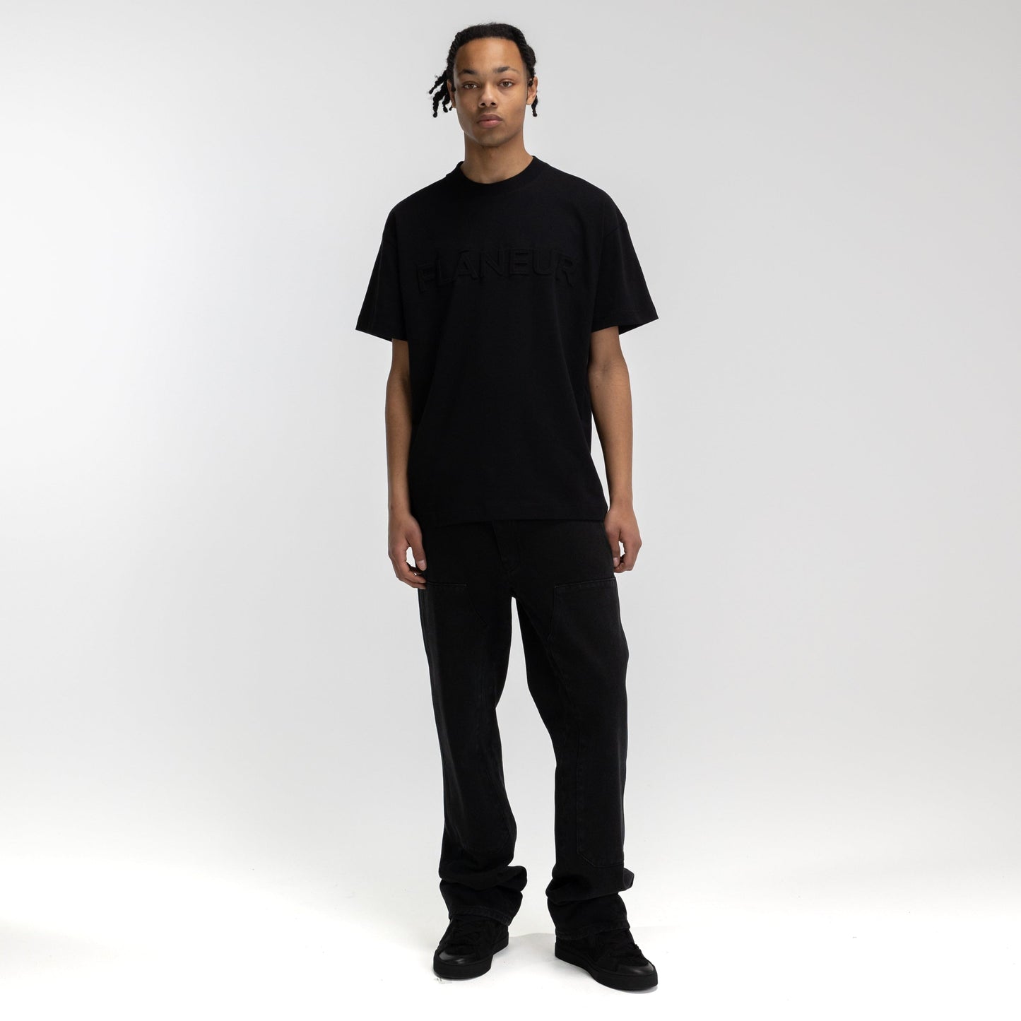 Embossed T-Shirt | Black