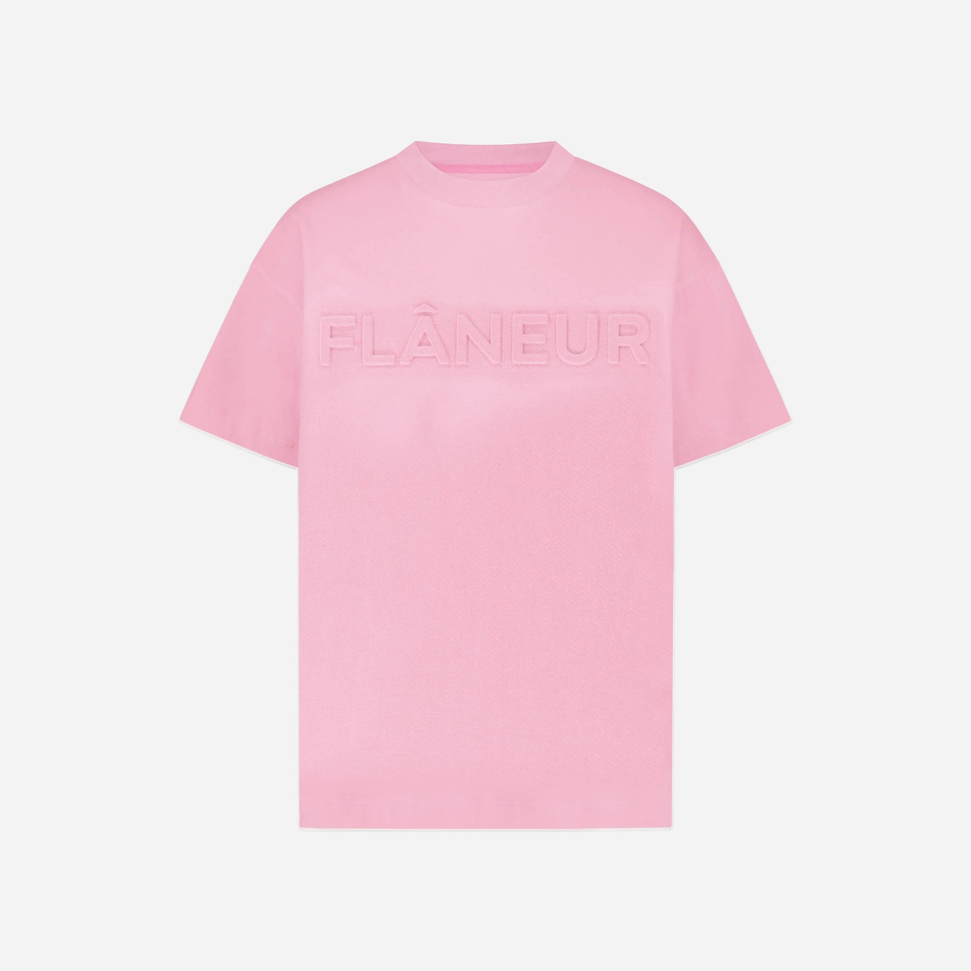 Embossed T-Shirt | Pink