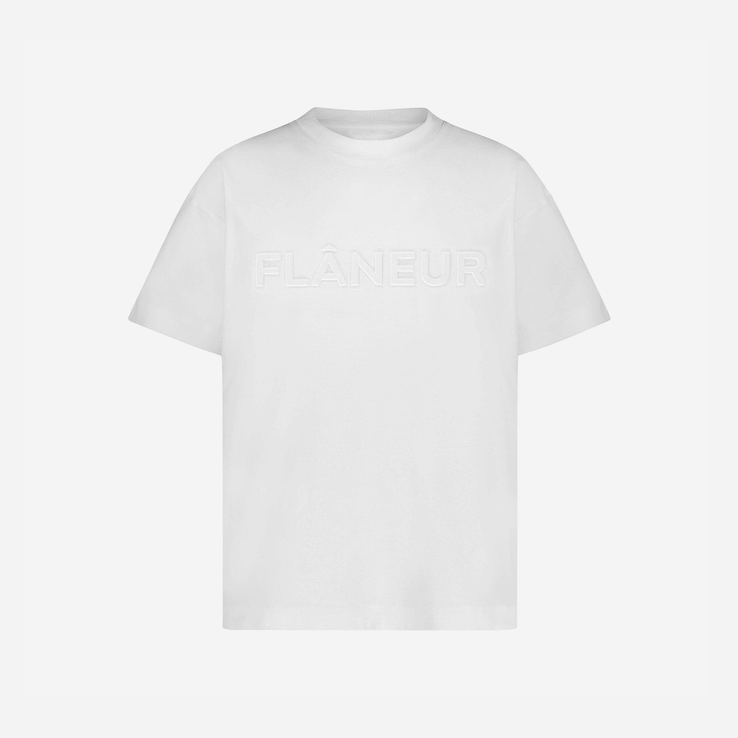 Embossed T-Shirt | White