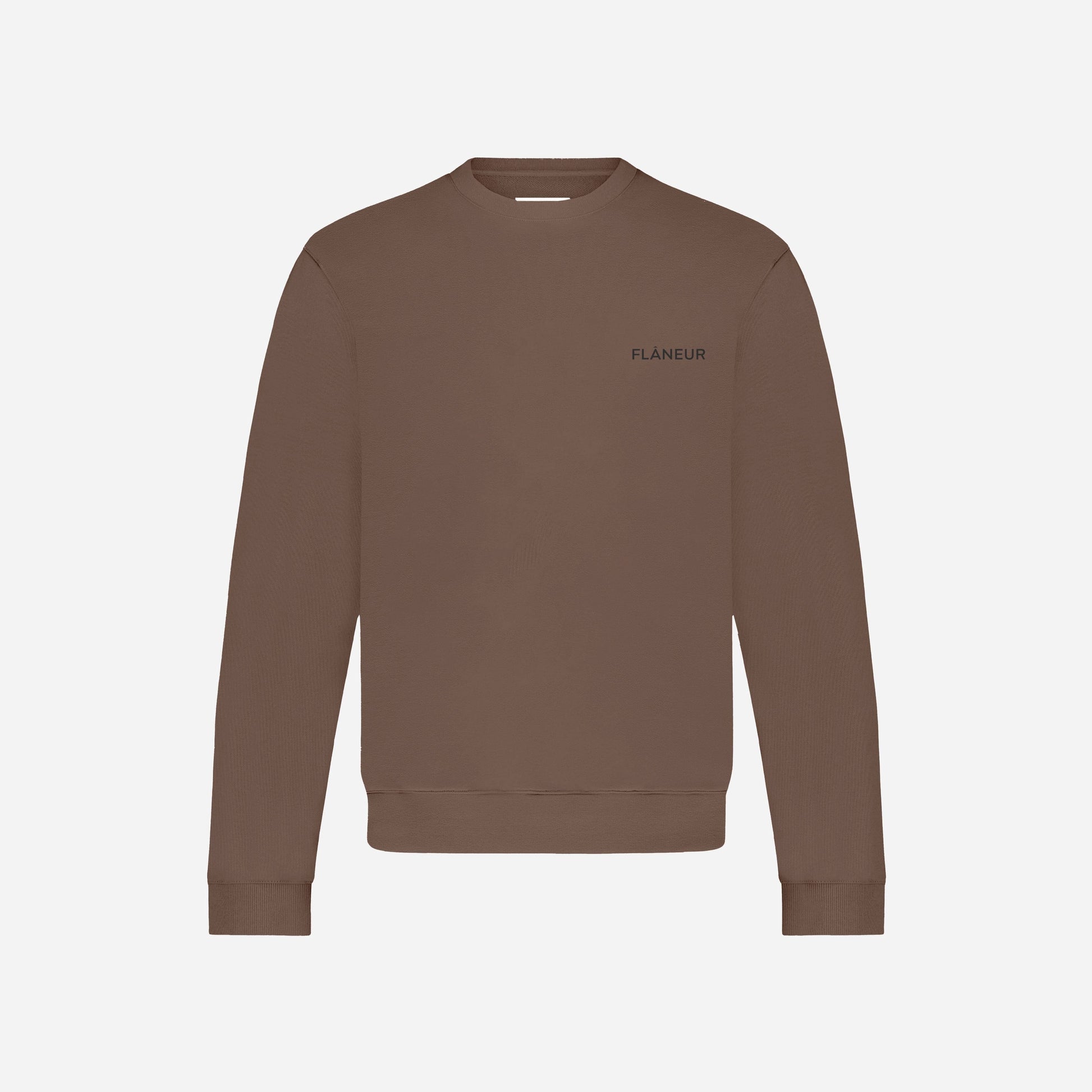 Essential Logo Sweater | Brown