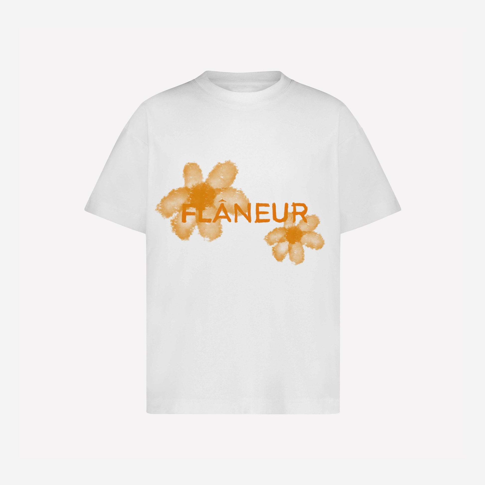 Floral Watercolor T-Shirt White