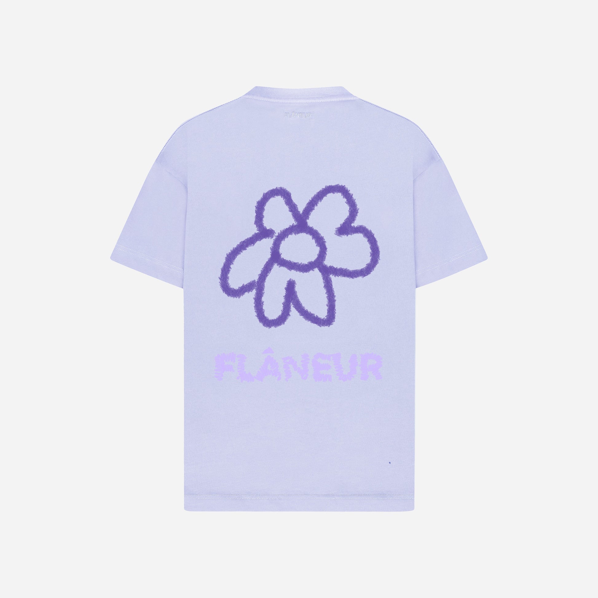Flower Doodle T-Shirt | Purple