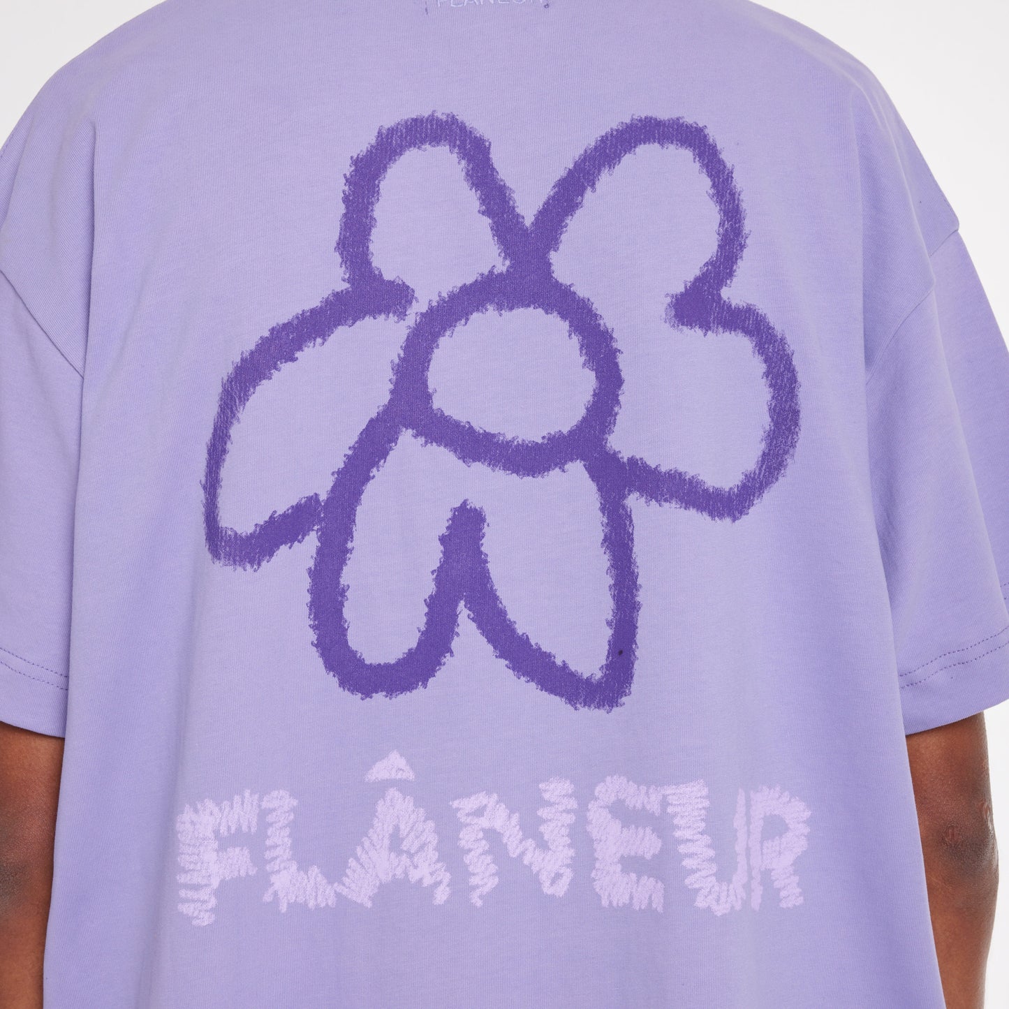 Flower Doodle T-Shirt | Purple