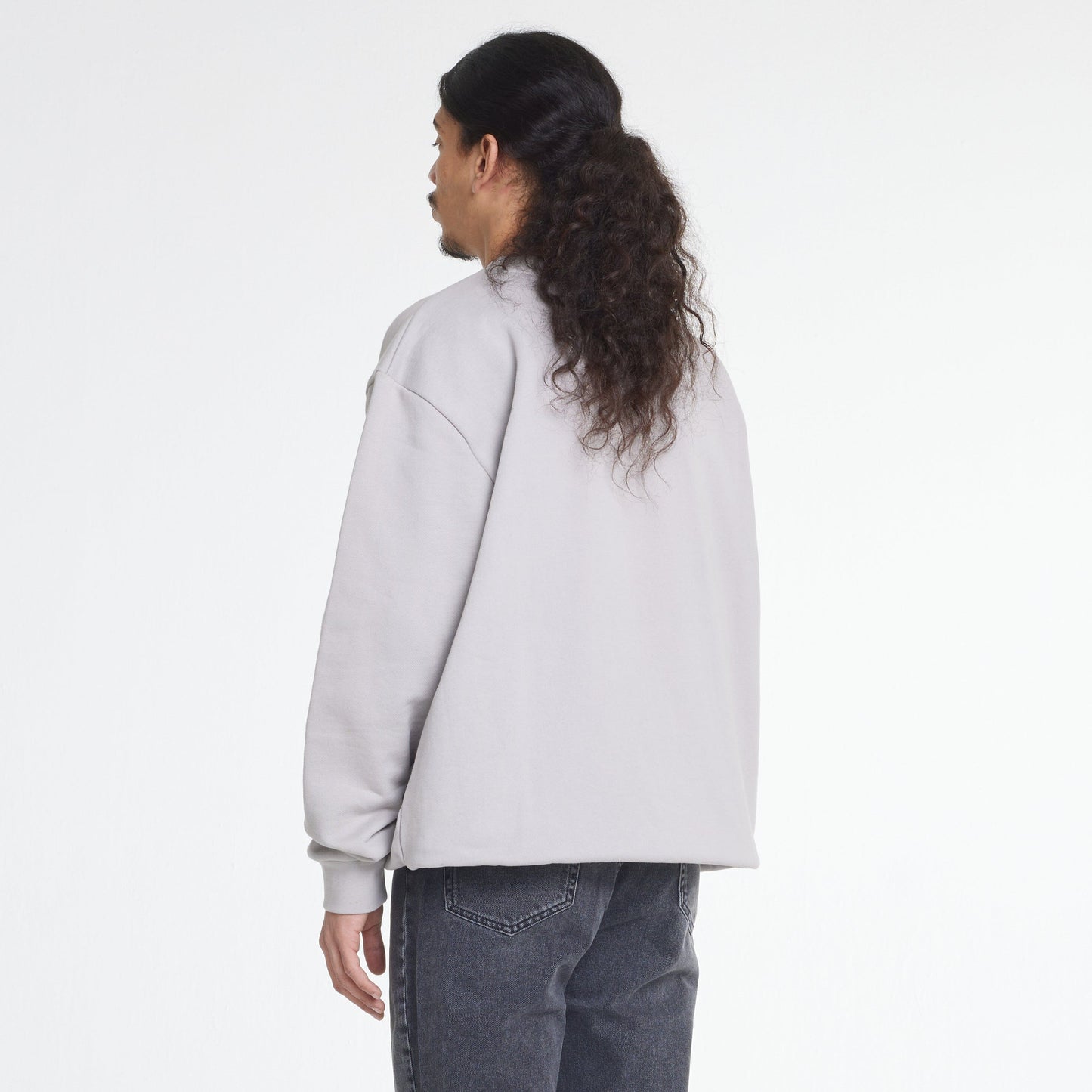 Flower Stalk Sweater | Grey