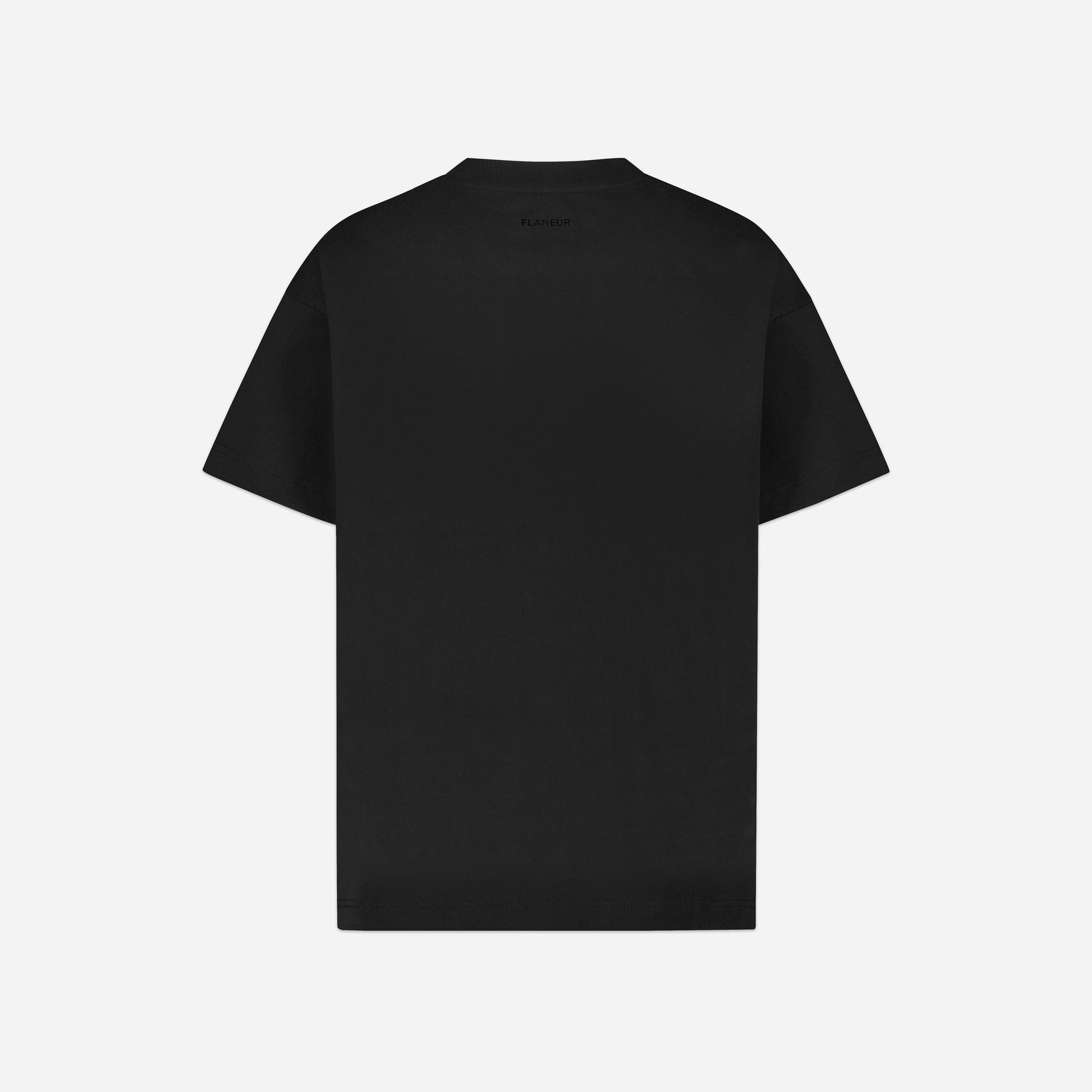 Flower Stalk T-Shirt | Black