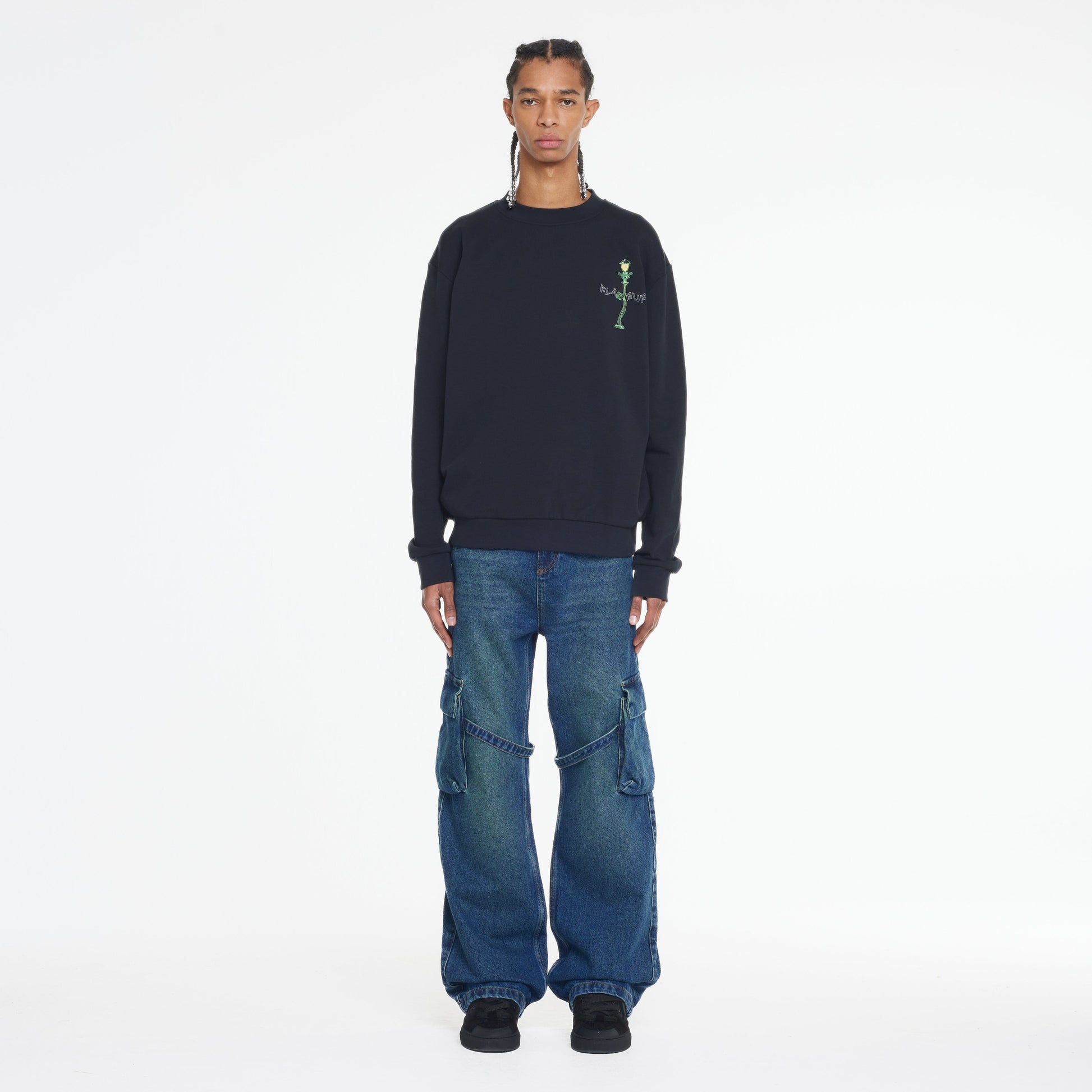 Lantern Sweater | Black