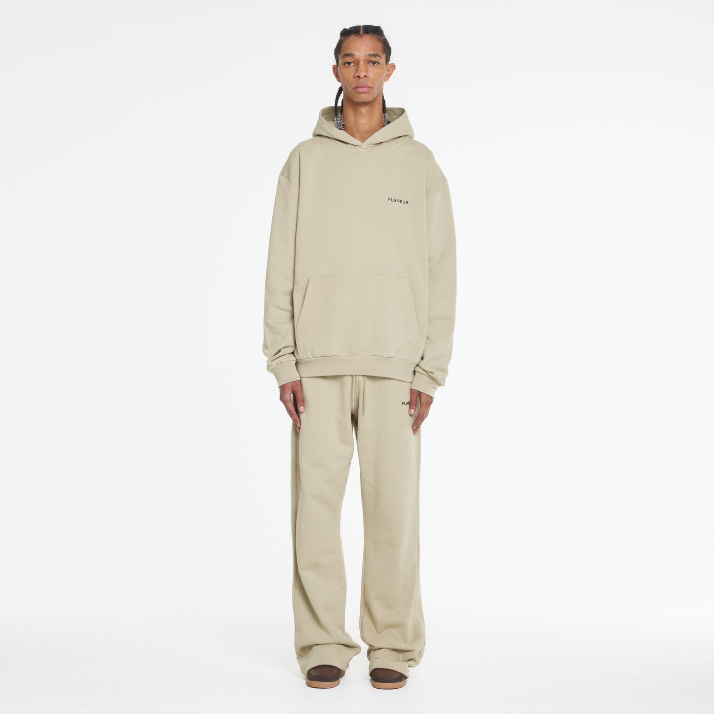 Logo Hoodie | Beige