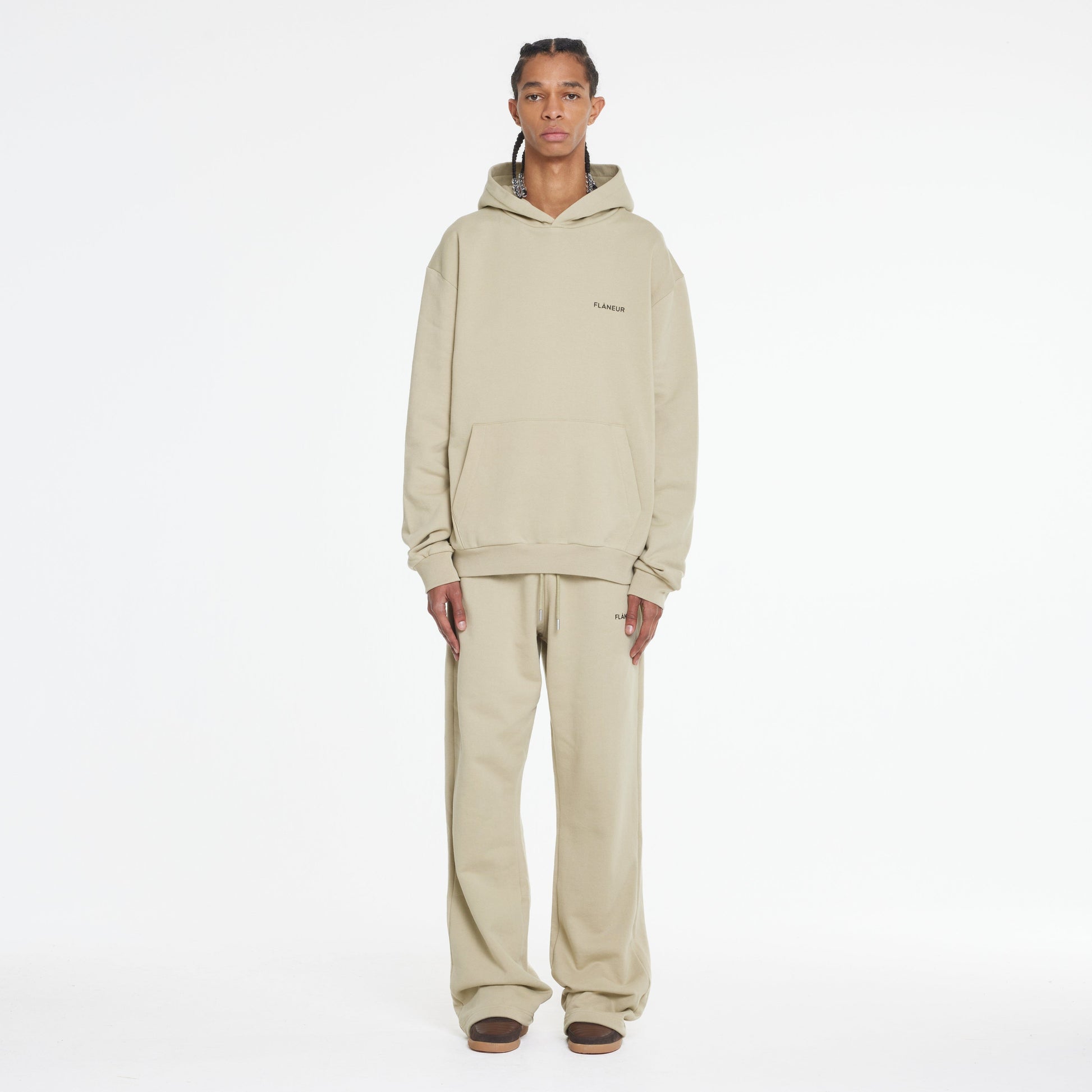 Logo Hoodie | Beige