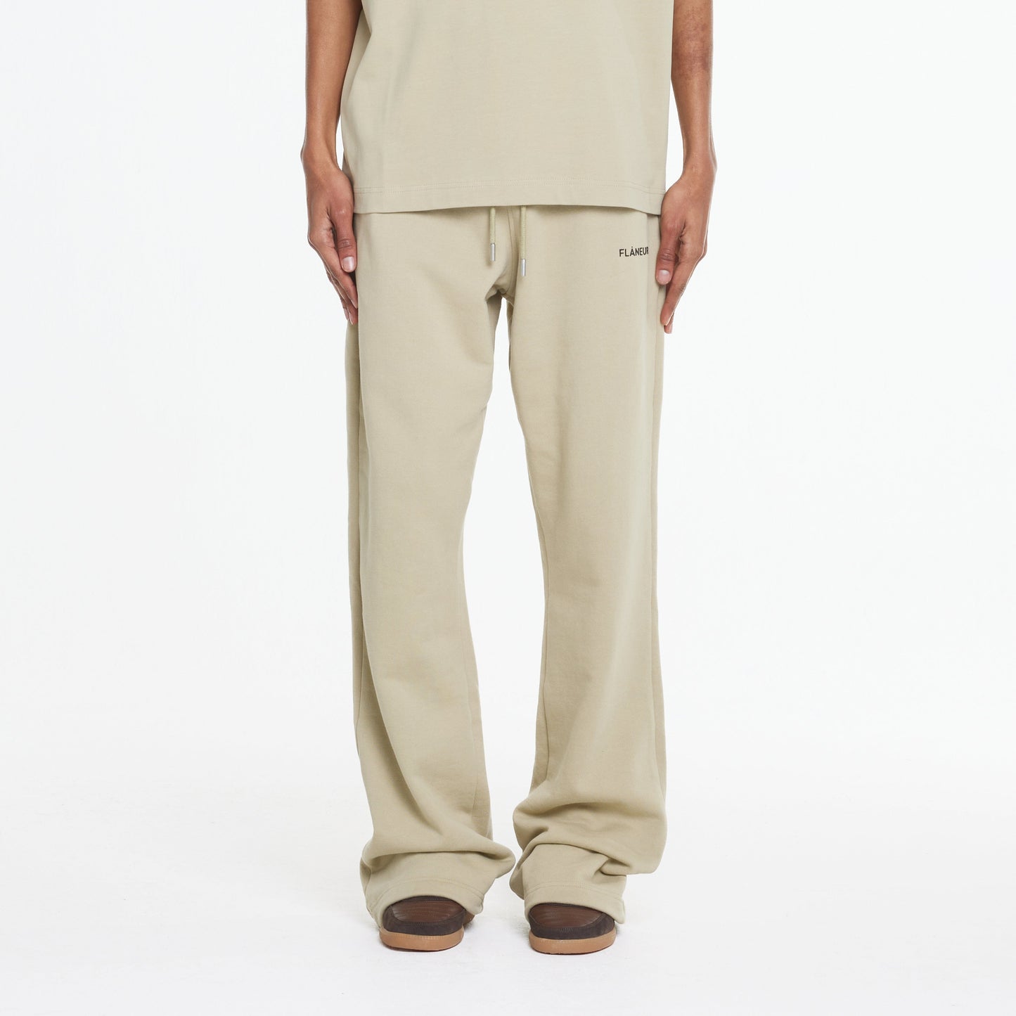 Logo Sweatpants | Beige