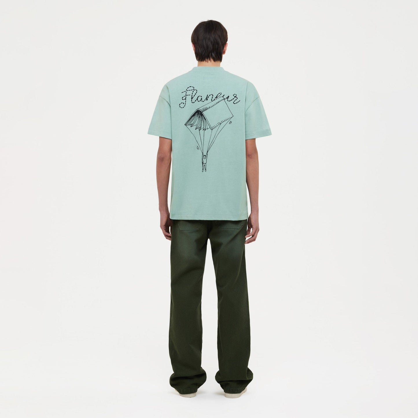 One for the Books T-Shirt | Silt Green