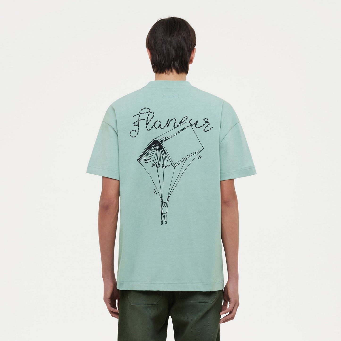 One for the Books T-Shirt | Silt Green