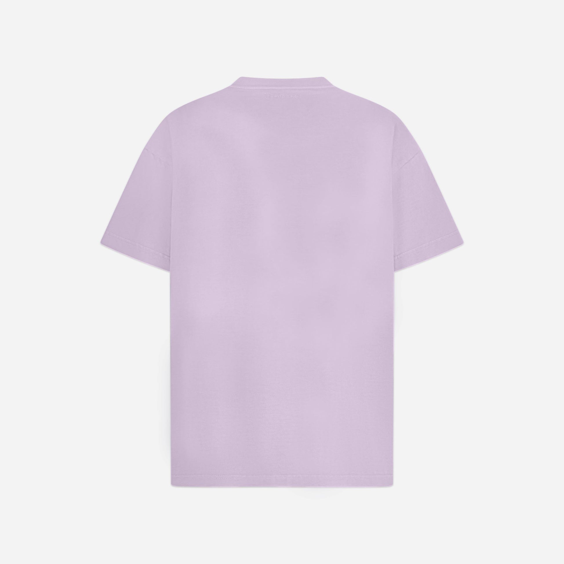 Organic Flower T-Shirt | Soft Purple