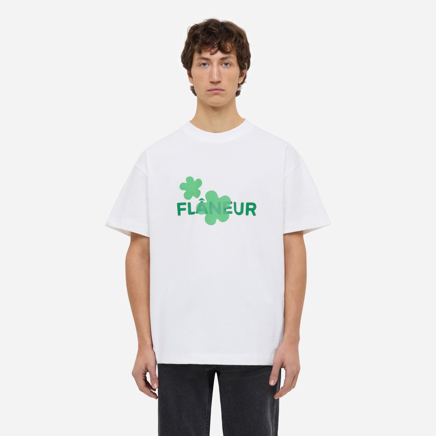 Organic Flower T-Shirt | White