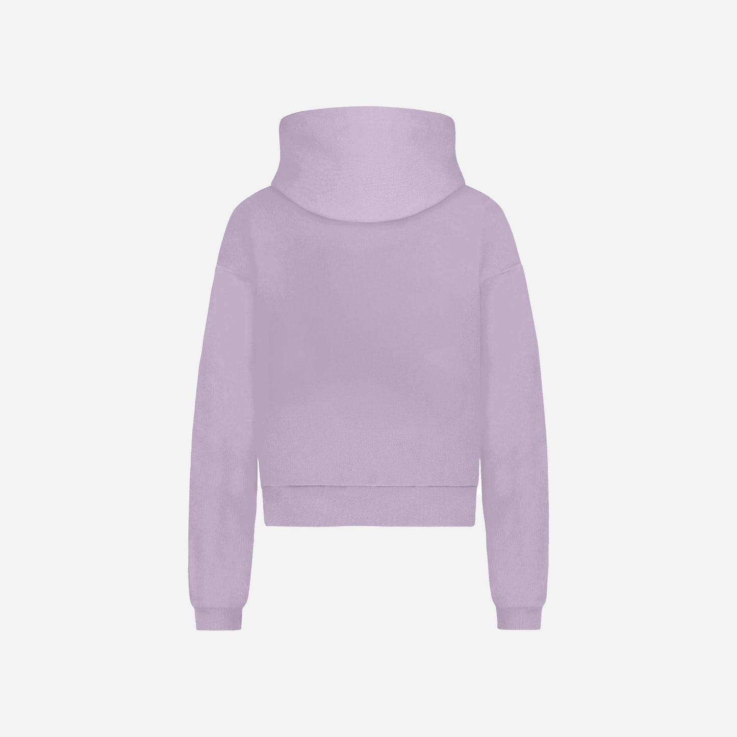Organic Flower Zip-Up | Soft Purple