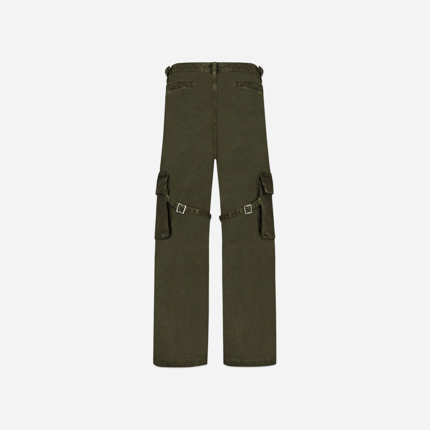Phone Pocket Cargo Trousers | Army Green