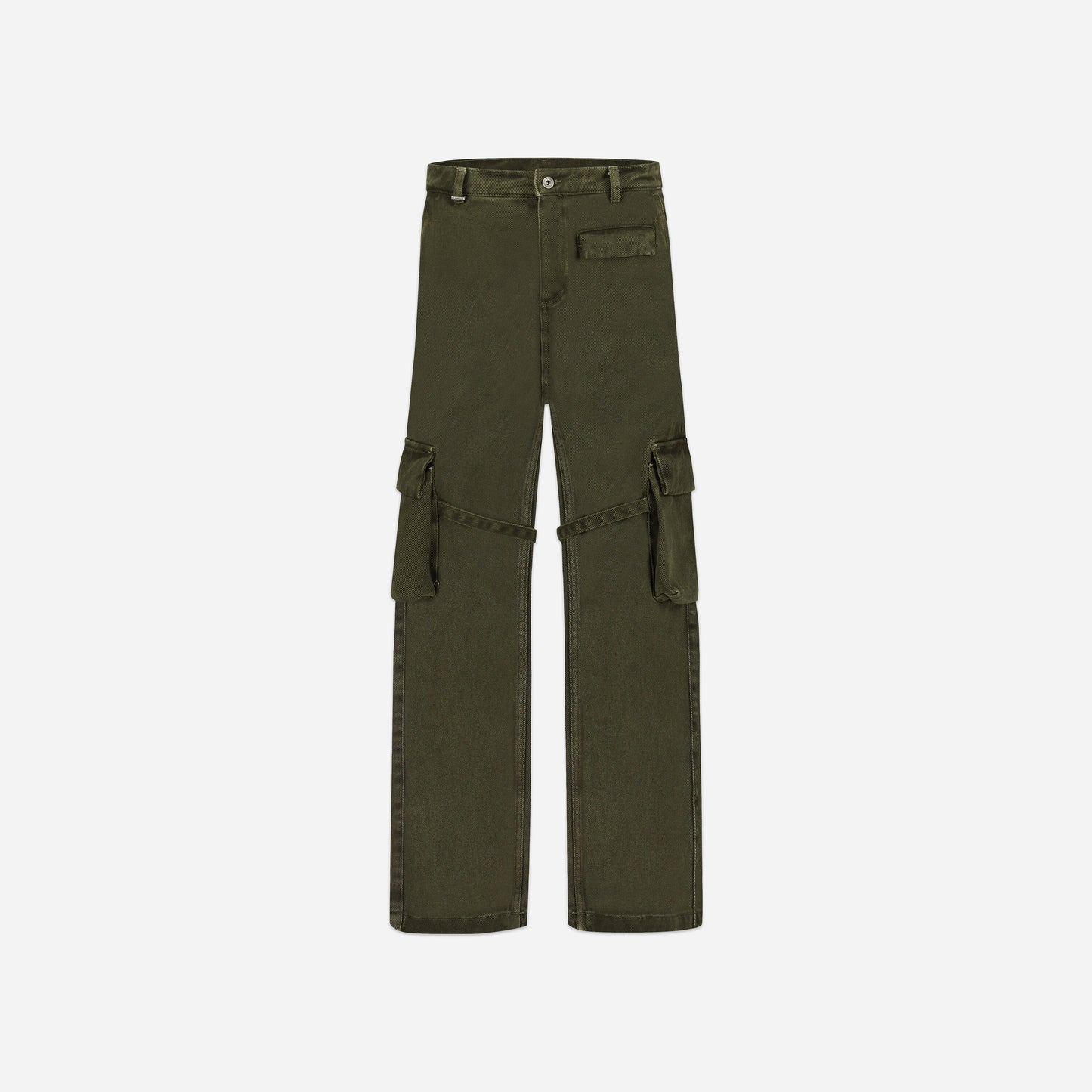 Phone Pocket Cargo Trousers | Green