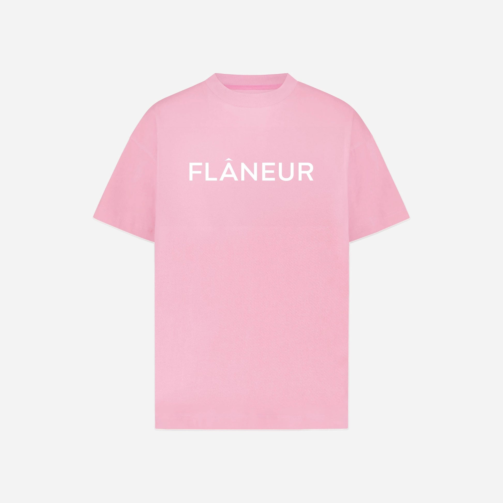 Printed Logo T-Shirt | Pink